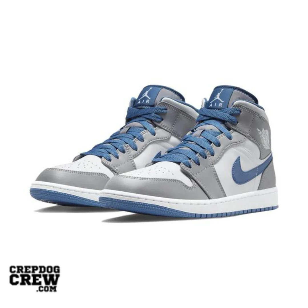 Jordan 1 Mid True Blue - Image 2