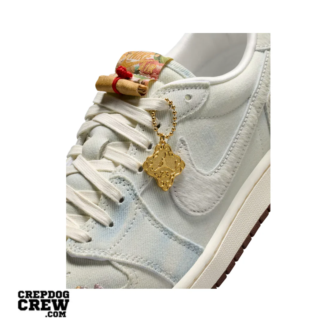 Jordan 1 Retro Low OG Football Grey Sail Light Chocolate - Image 5