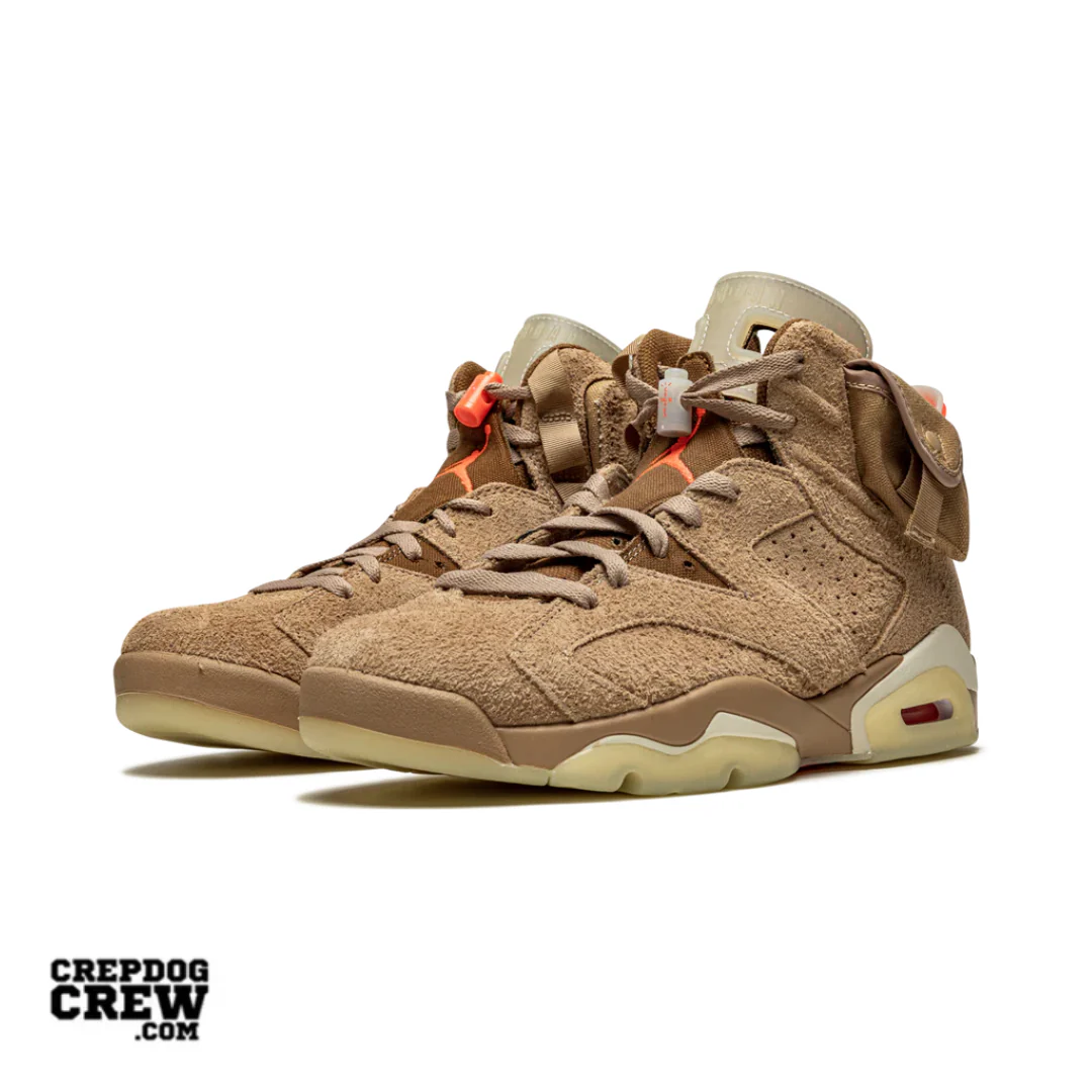 Jordan 6 Retro Travis Scott British Khaki - Image 2