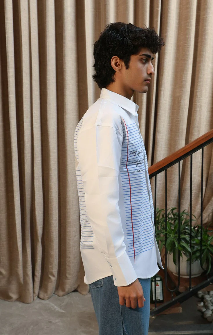 Journal | 3 Ply Cotton Twill Shirt - Image 3