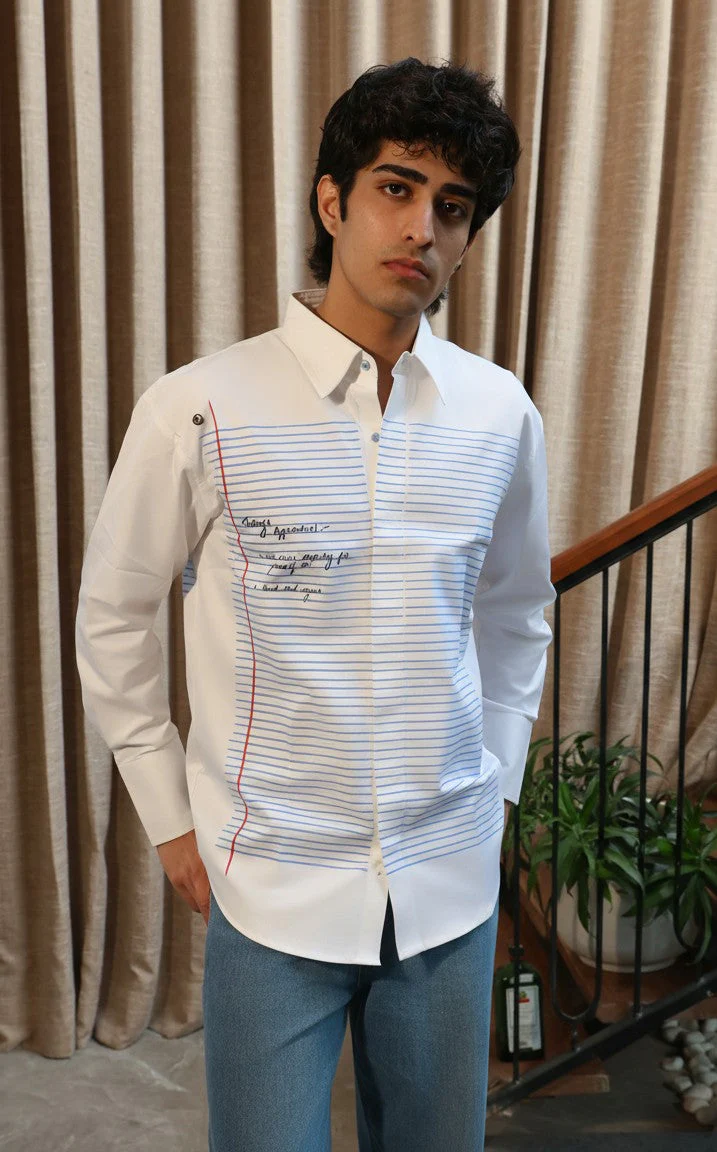 Journal | 3 Ply Cotton Twill Shirt - Image 4