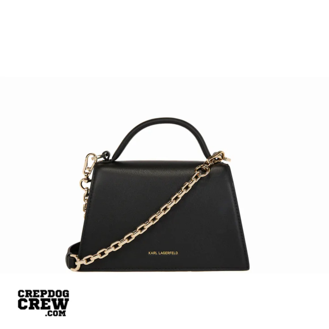 KARL LAGERFELD K/Signature small crossbody bag Black Gold - Image 2