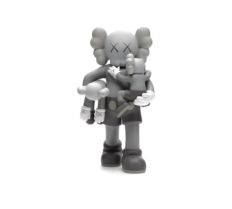 KAWS Clean Slate Vinyl Figure Grey