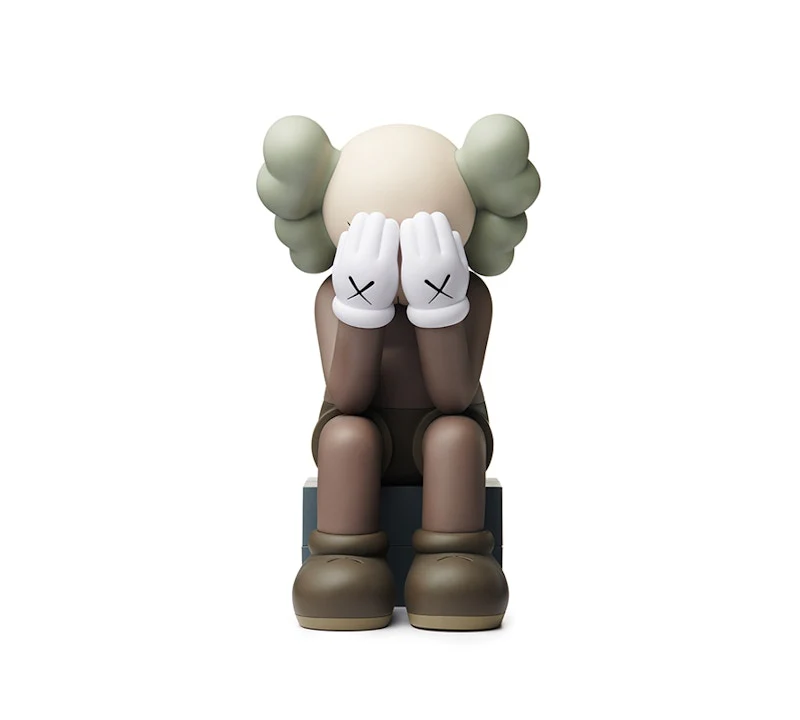 KAWS Passing Through Open Edition Vinyl Figure Brown