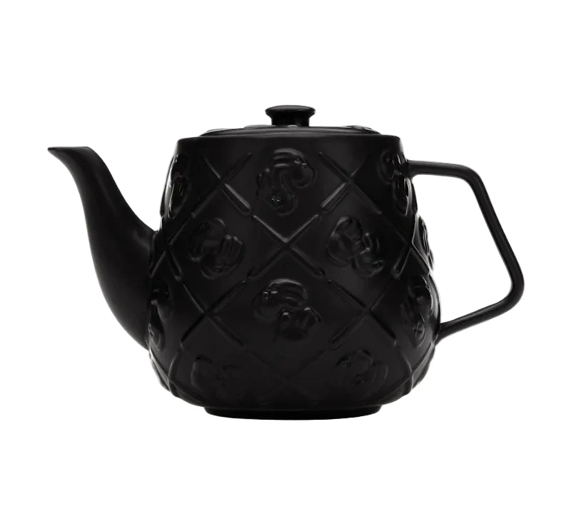 KAWS Ceramic Teapot Black