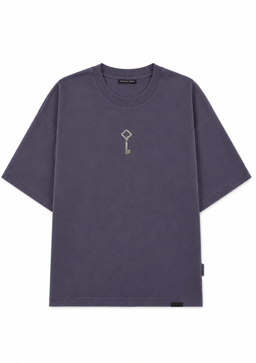 Key of Instincts - Oversized T-Shirt (Purple) - Image 2