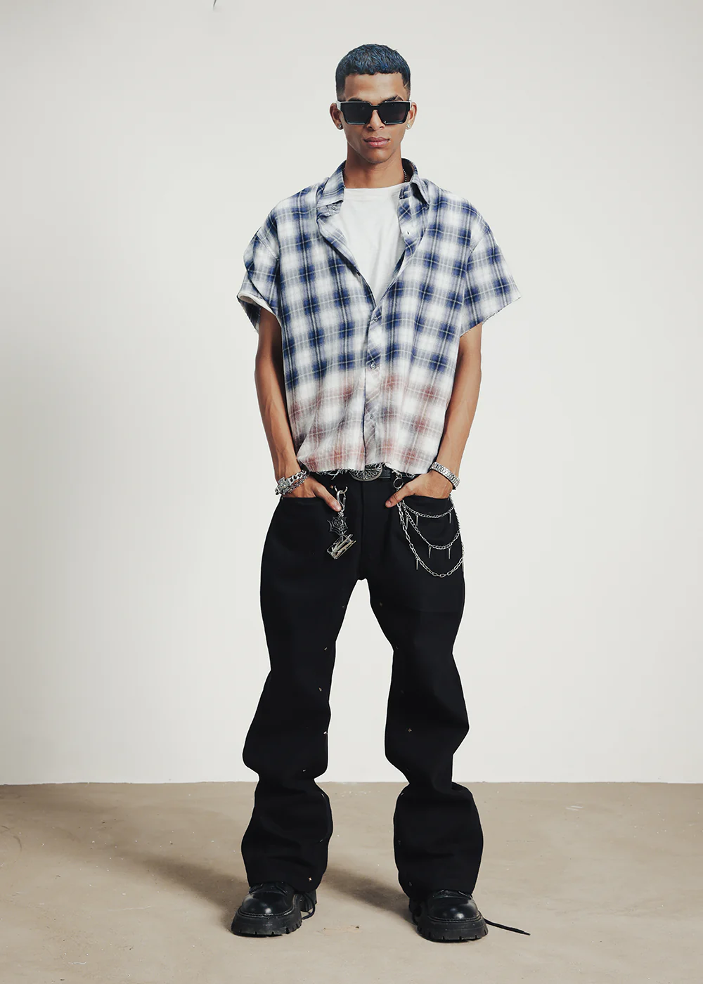 LA check shirt - Image 8