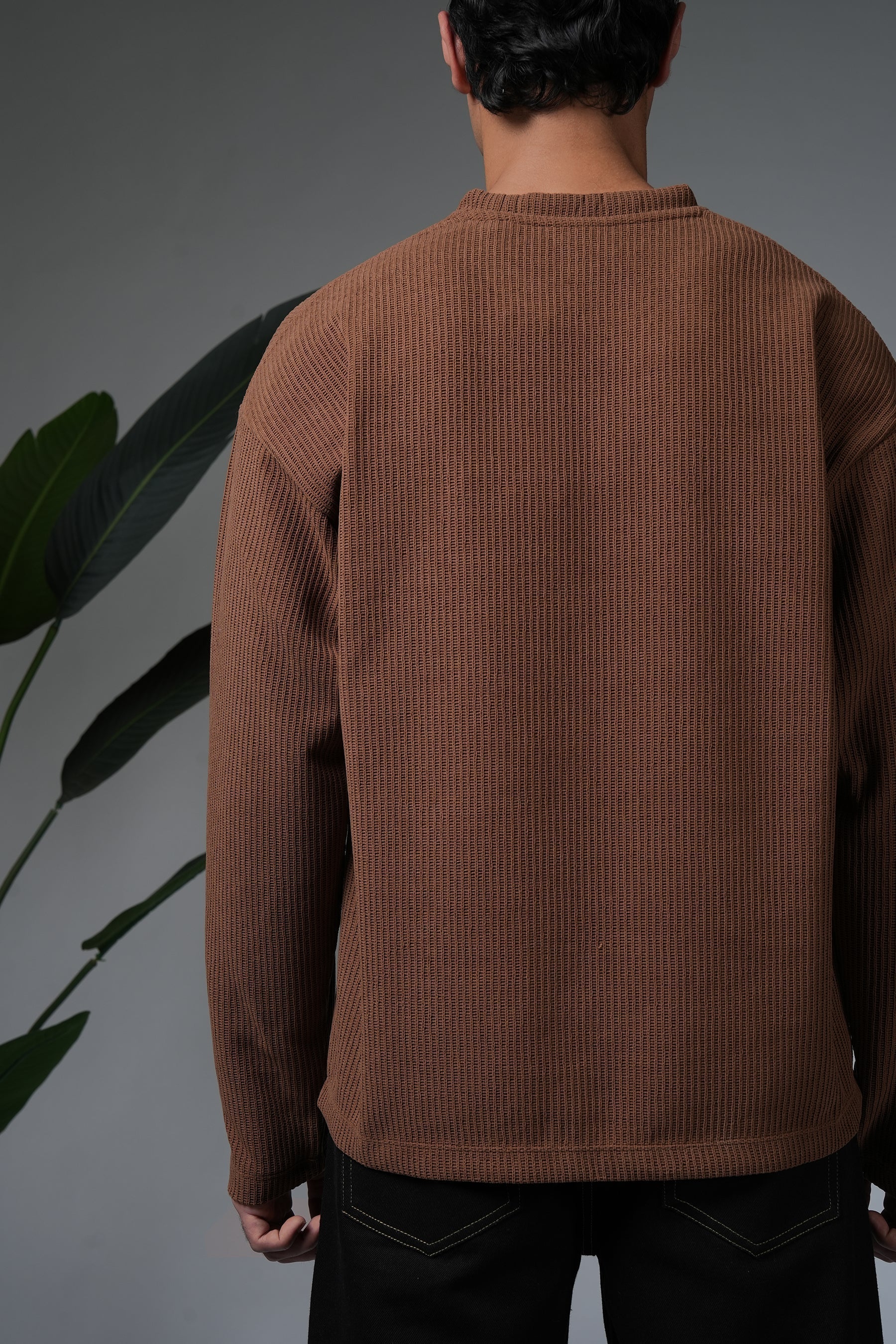 Lab Grown T Shirt - Brown - Image 4