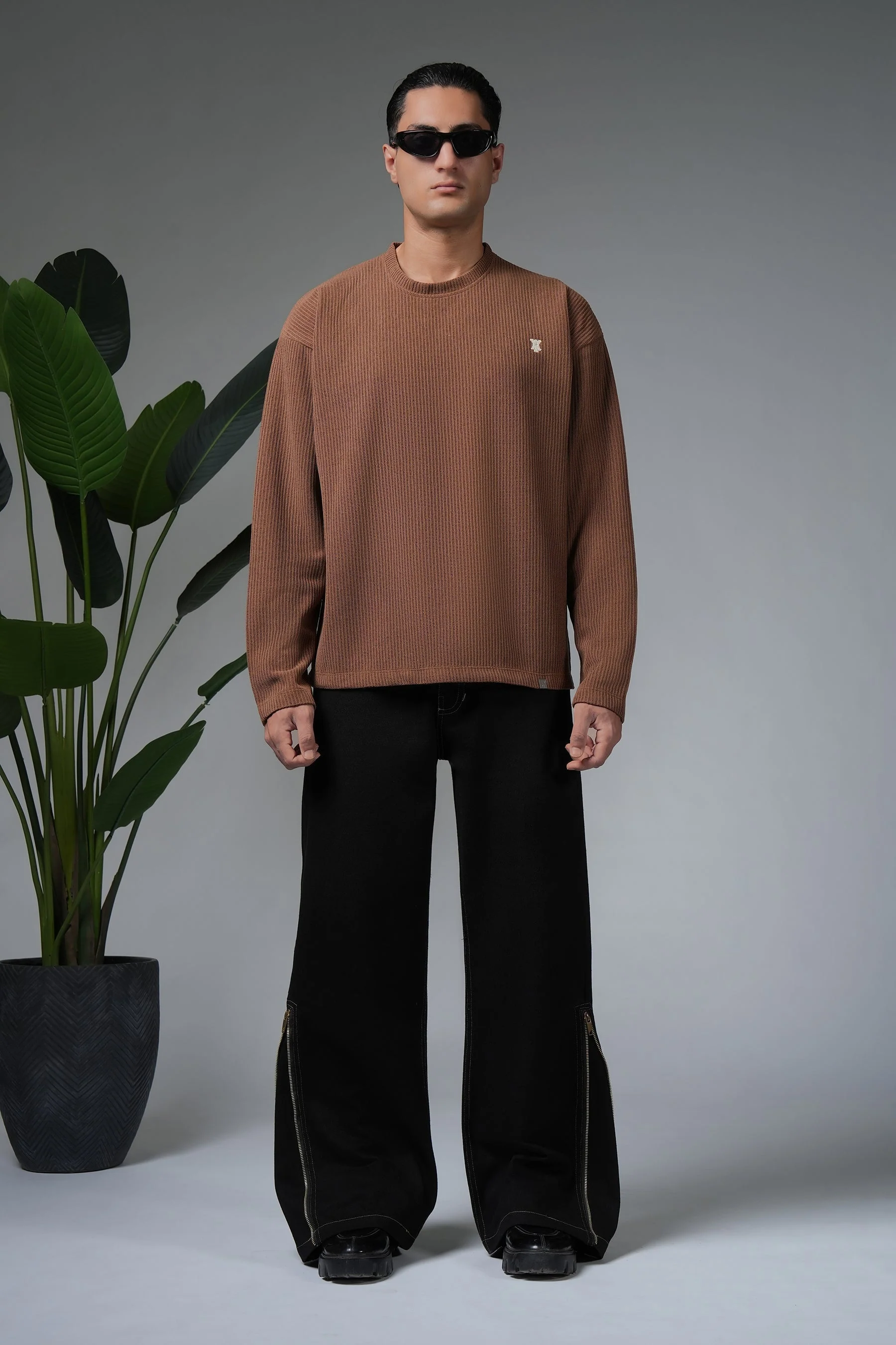 Lab Grown T Shirt - Brown - Image 5