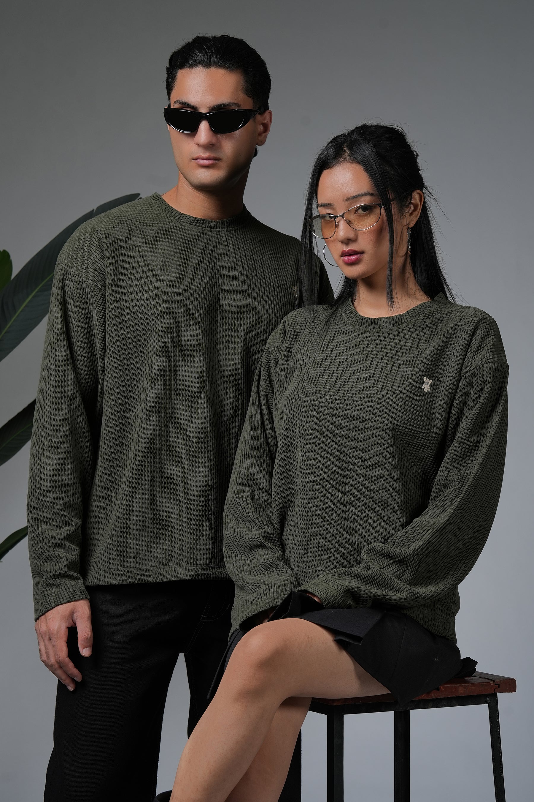 Lab Grown T Shirt - Olive - Image 11