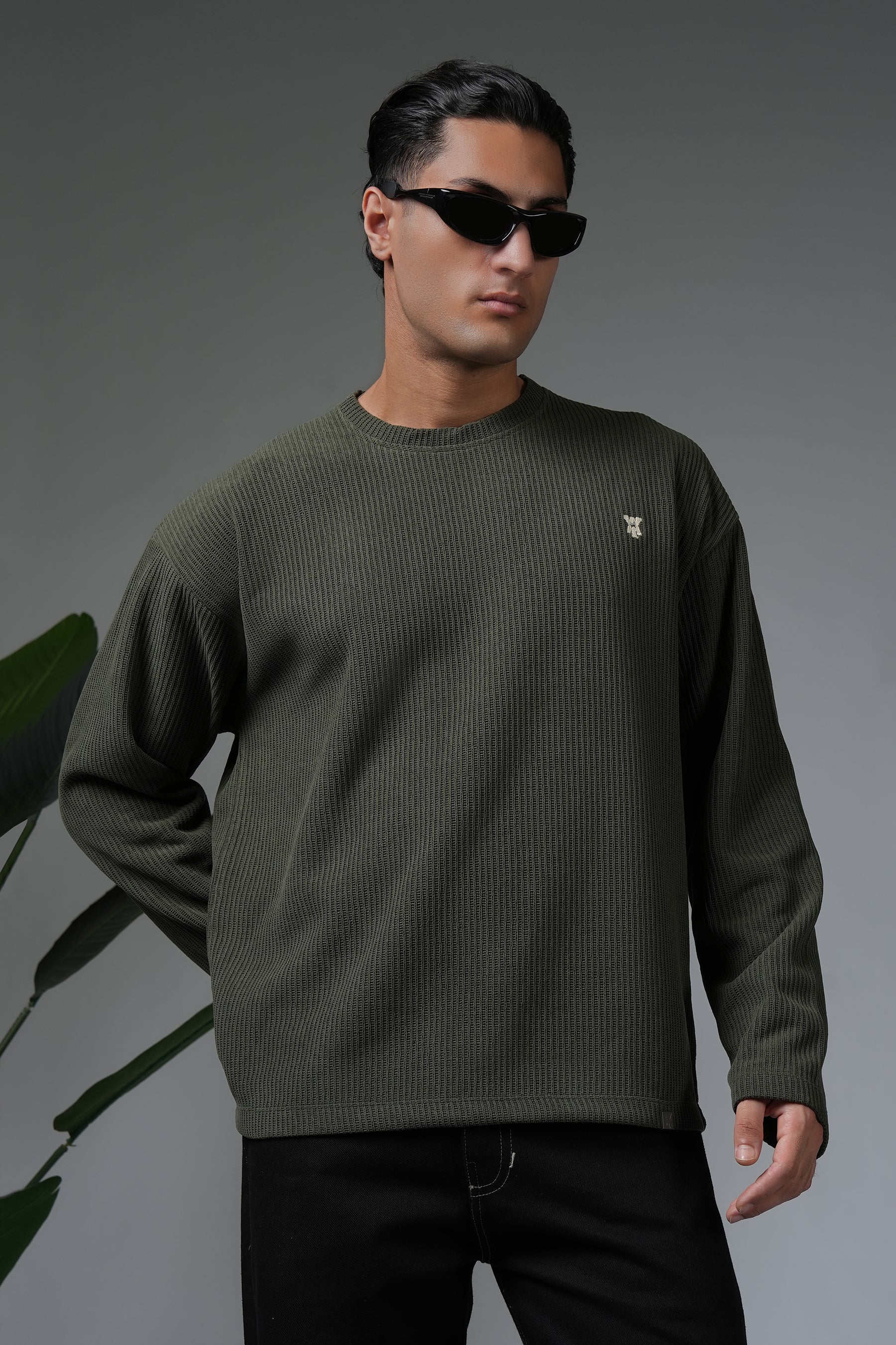 Lab Grown T Shirt - Olive - Image 3