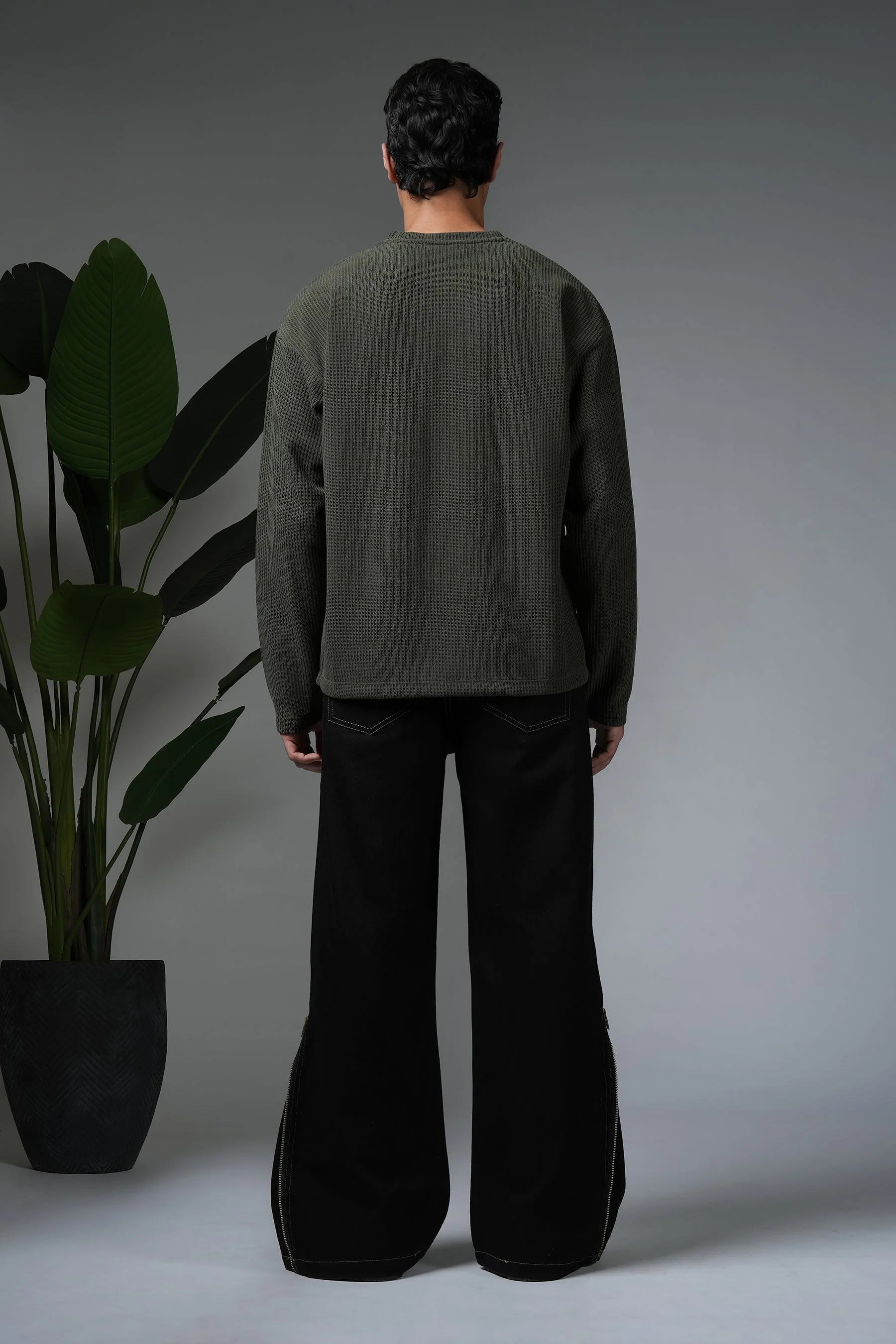 Lab Grown T Shirt - Olive - Image 9