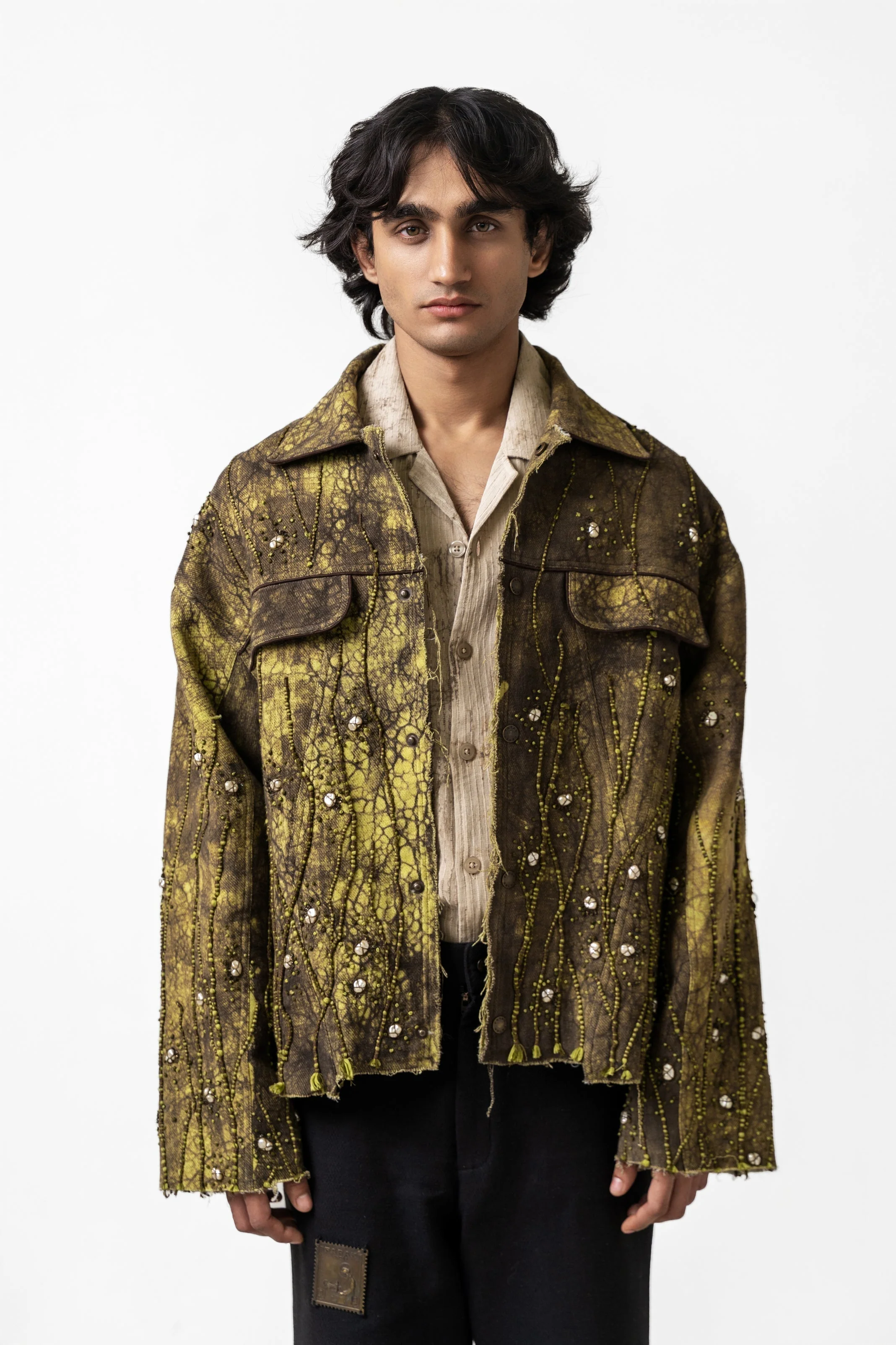 Labyrinth' Handmade Jacket - Image 2