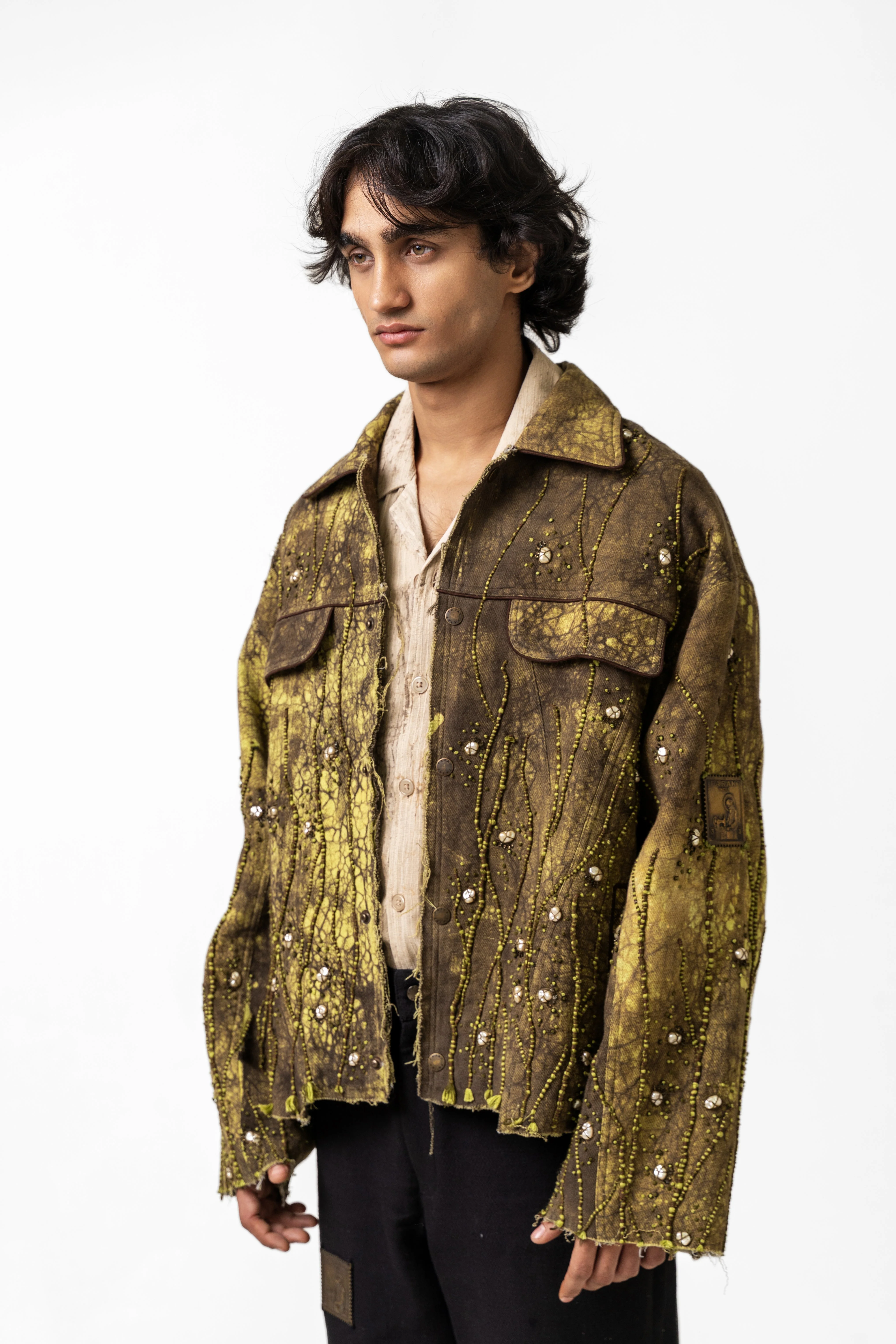 Labyrinth' Handmade Jacket - Image 4