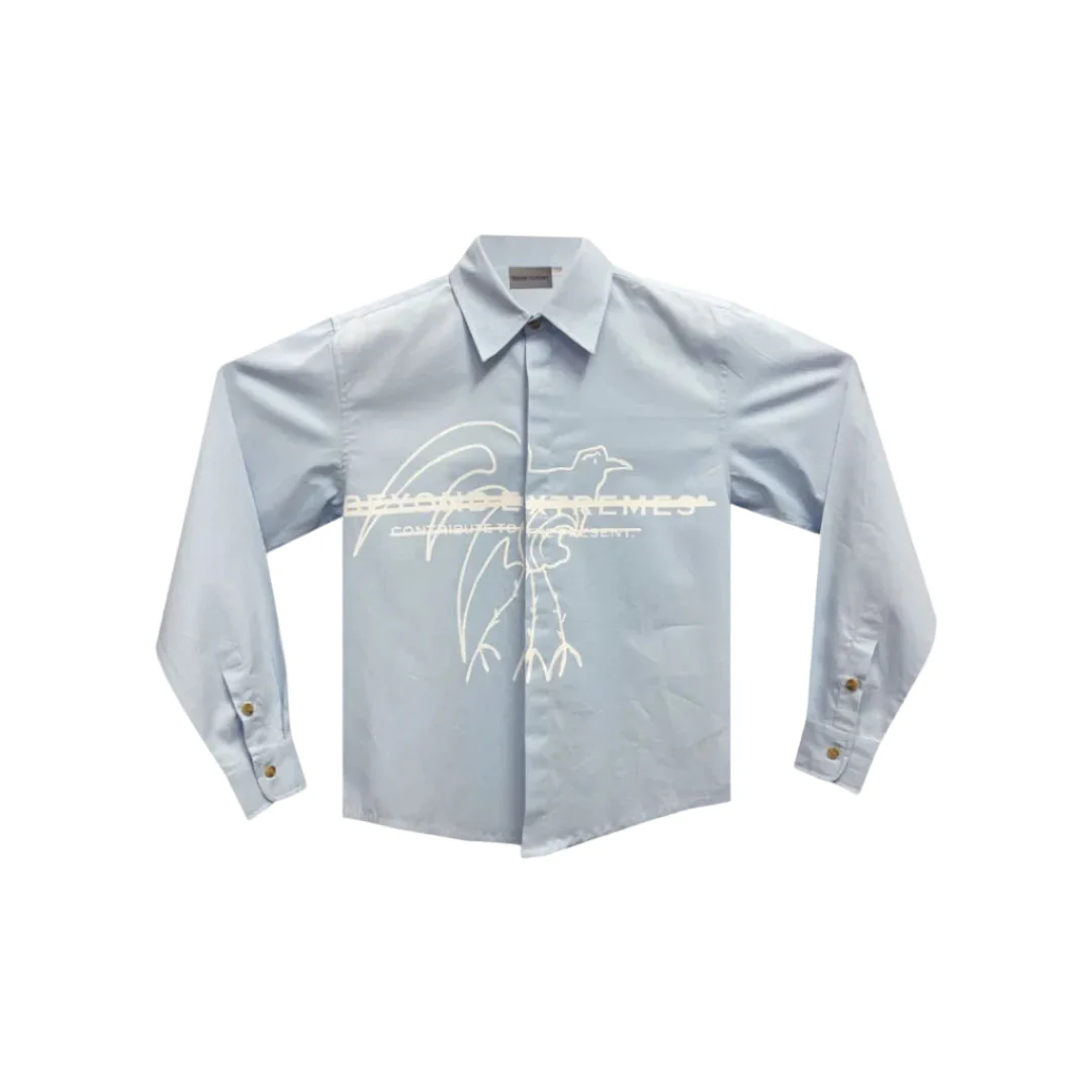 Leap of Faith Shirt in Sky Blue  [Unisex]