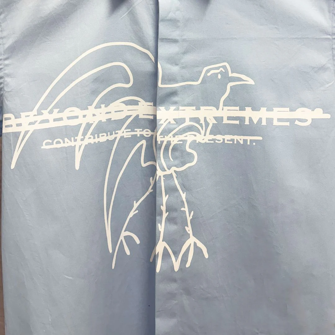 Leap of Faith Shirt in Sky Blue  [Unisex] - Image 2