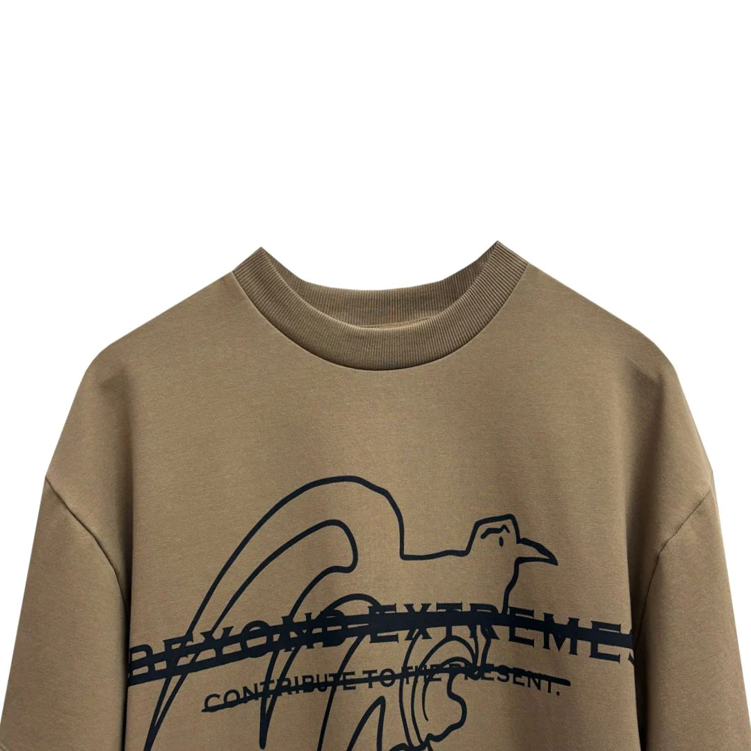 Leap of Faith T-shirt in Teak [Unisex] - Image 3