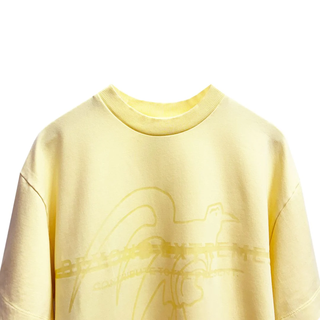Leap of Faith T-shirt in Yellow [Unisex] - Image 3