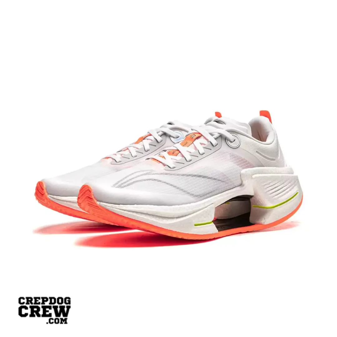 Li-Ning Shadow 3 Essential White Orange - Image 2