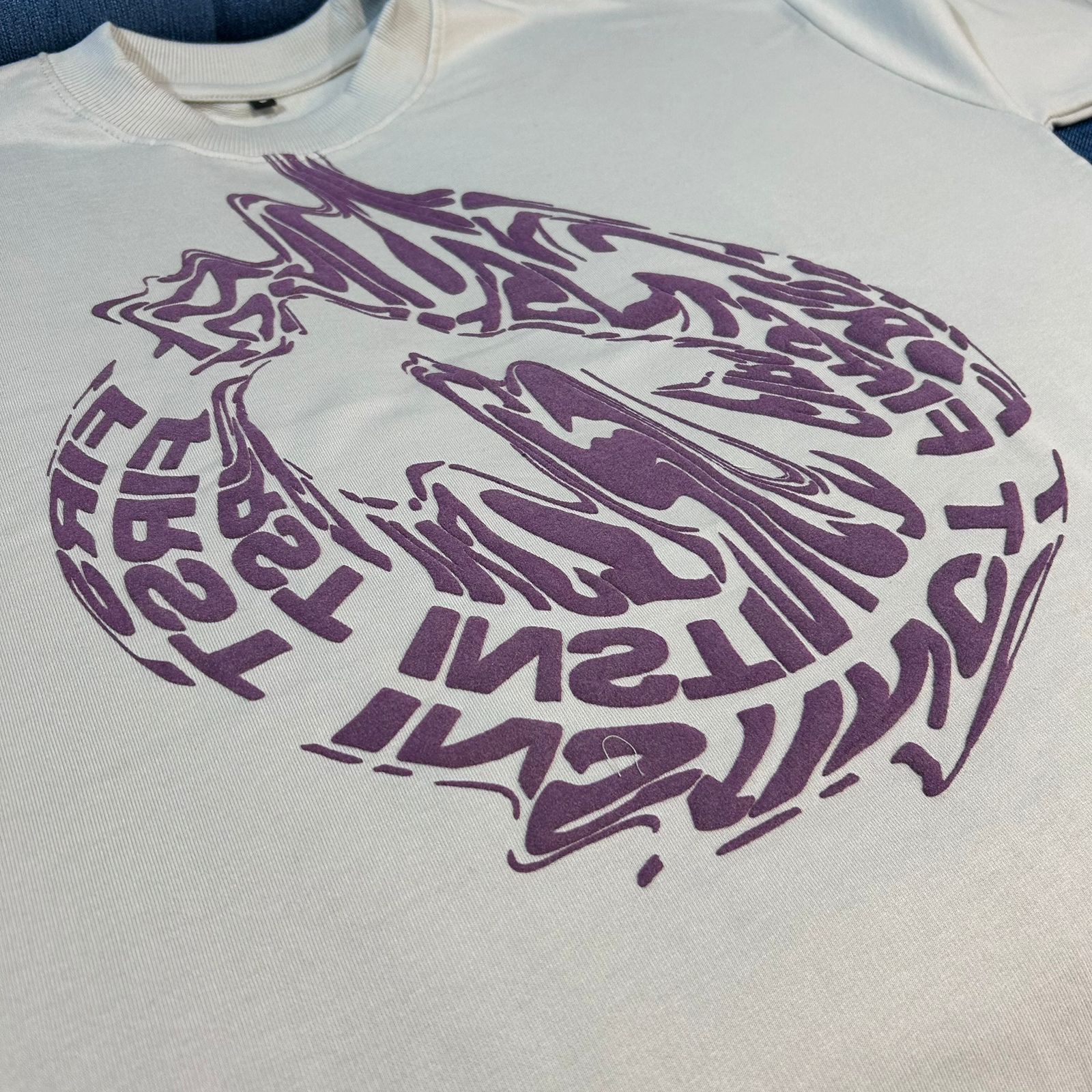 Liquidity Oversized T-Shirt - (Stone) - Image 3