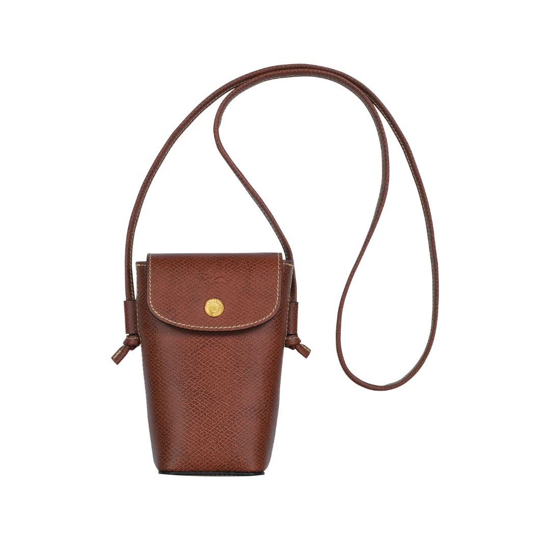 LONGCHAMP Épure Phone case with leather lace - Image 3
