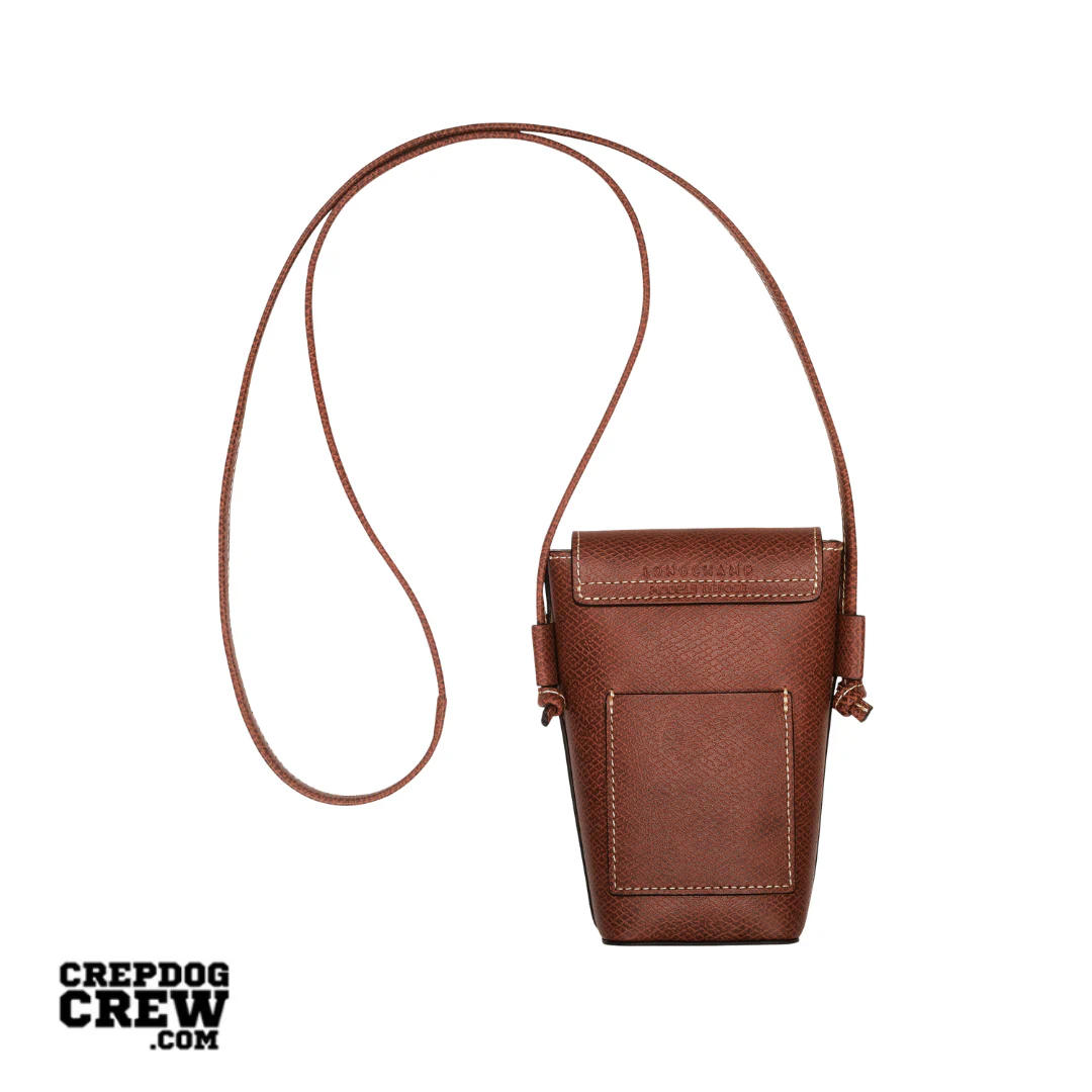 LONGCHAMP Épure Phone case with leather lace - Image 4