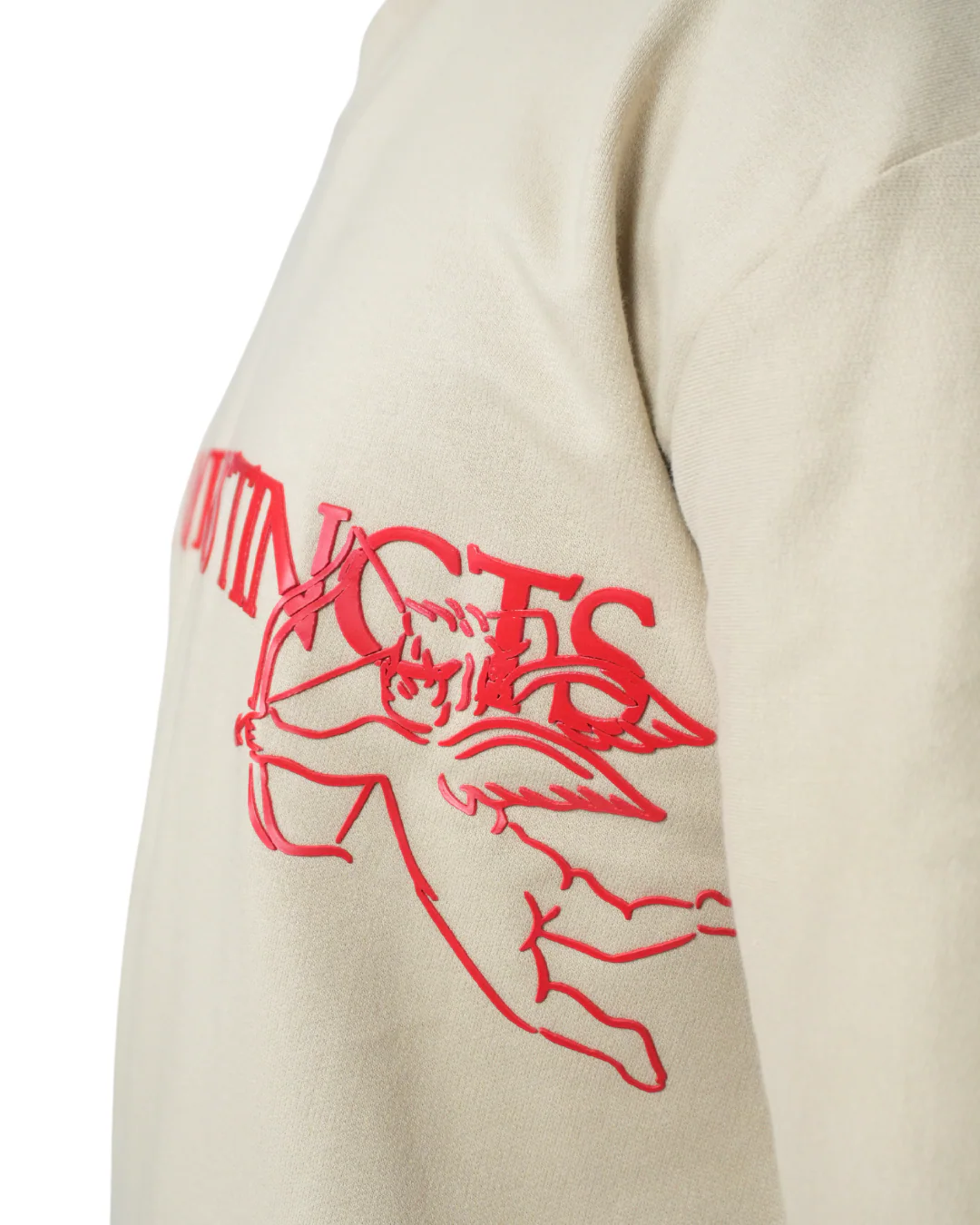 Love and Instincts Oversized T-Shirt  - (Sand) - Image 5