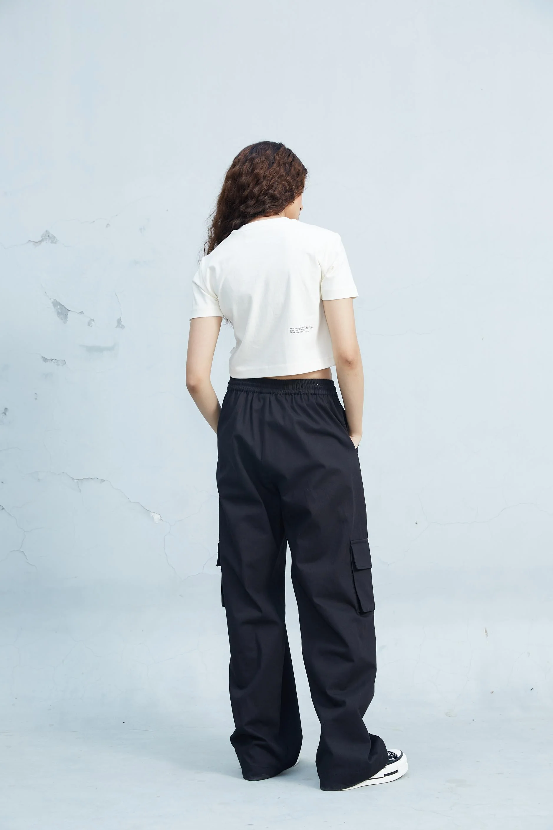 'LOVE FREQUENCY' CROPPED TEE - Image 6