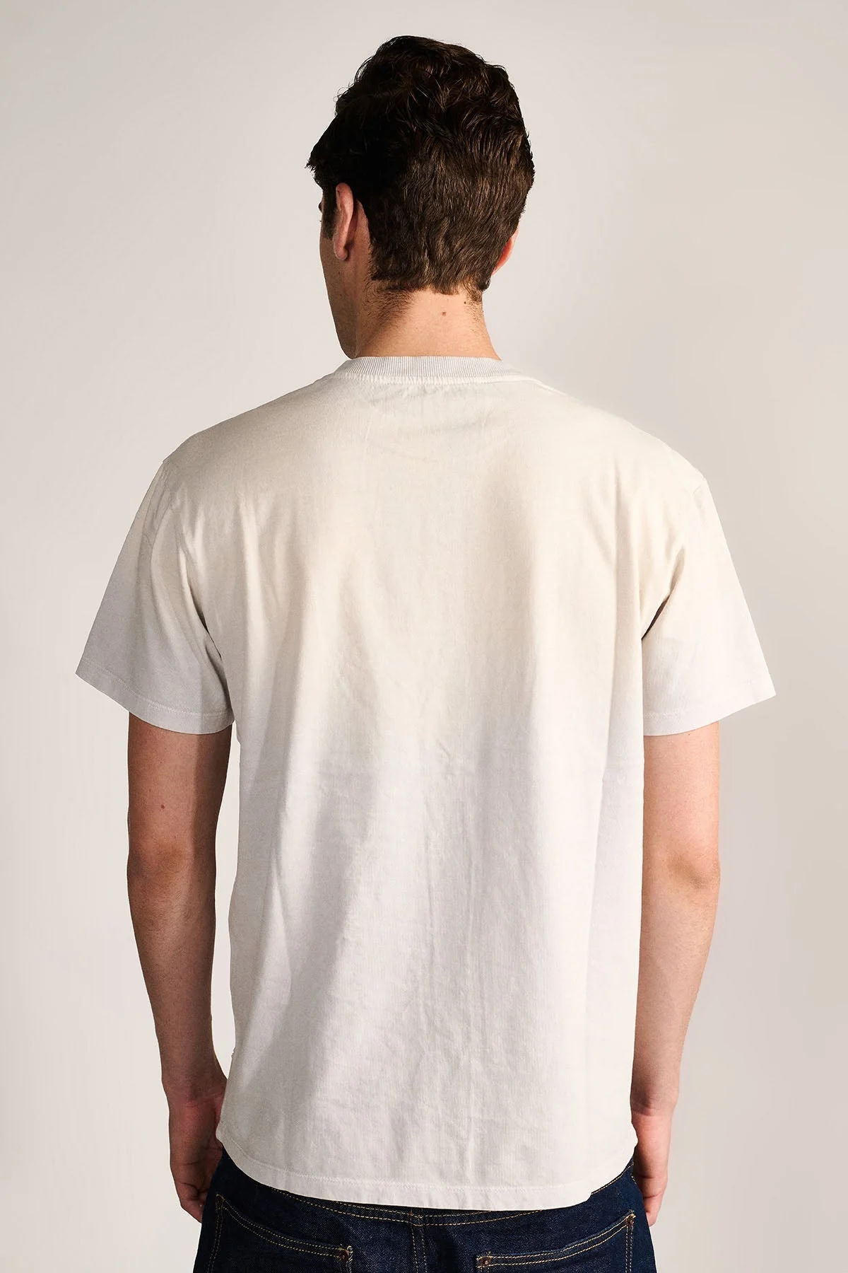 Love Hard Vintage Tee- Dust Grey - Image 3