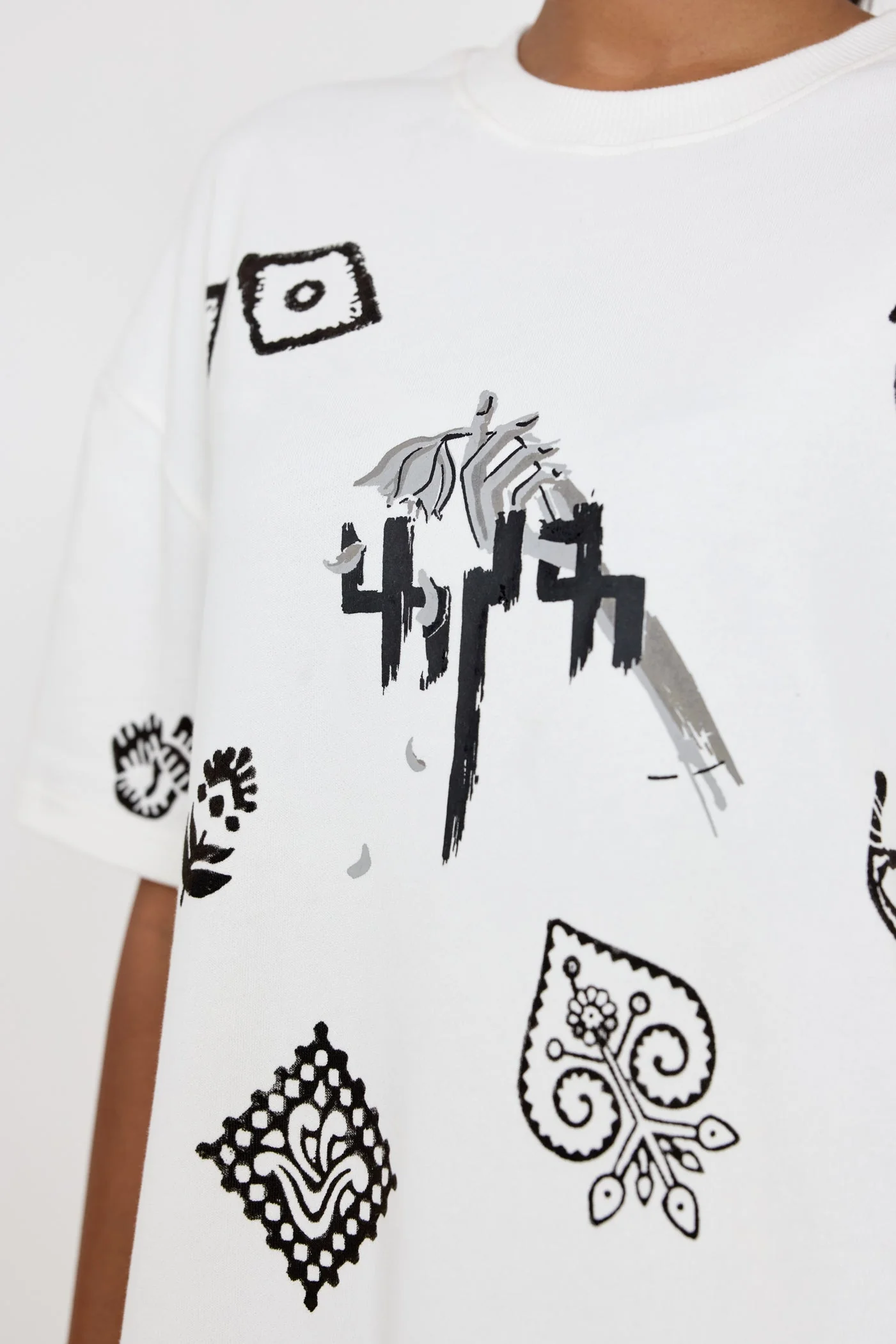 LSD' Blockprint T-shirt - Image 5