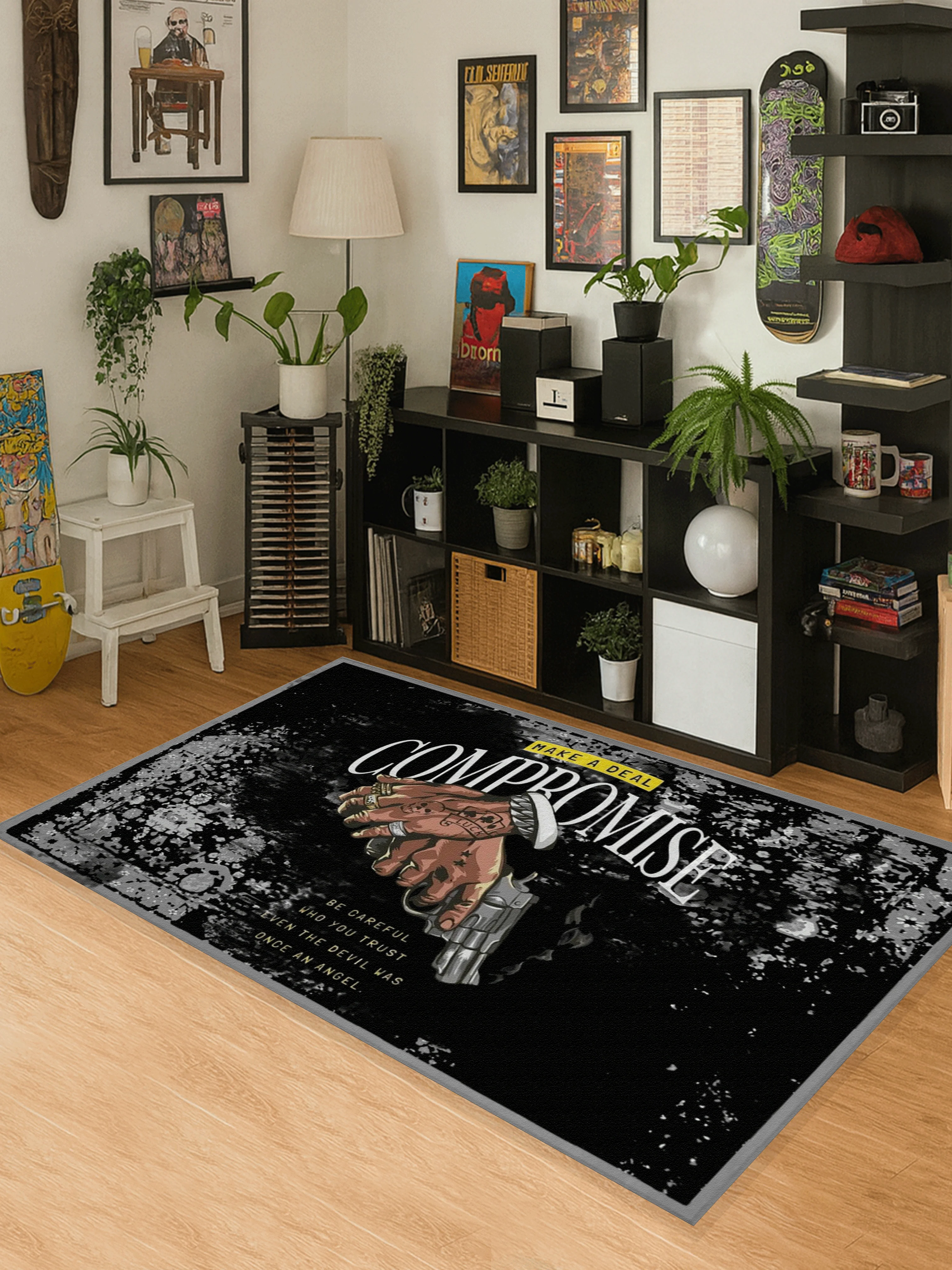 Make a Deal Money Washable Custom Rug - Image 2