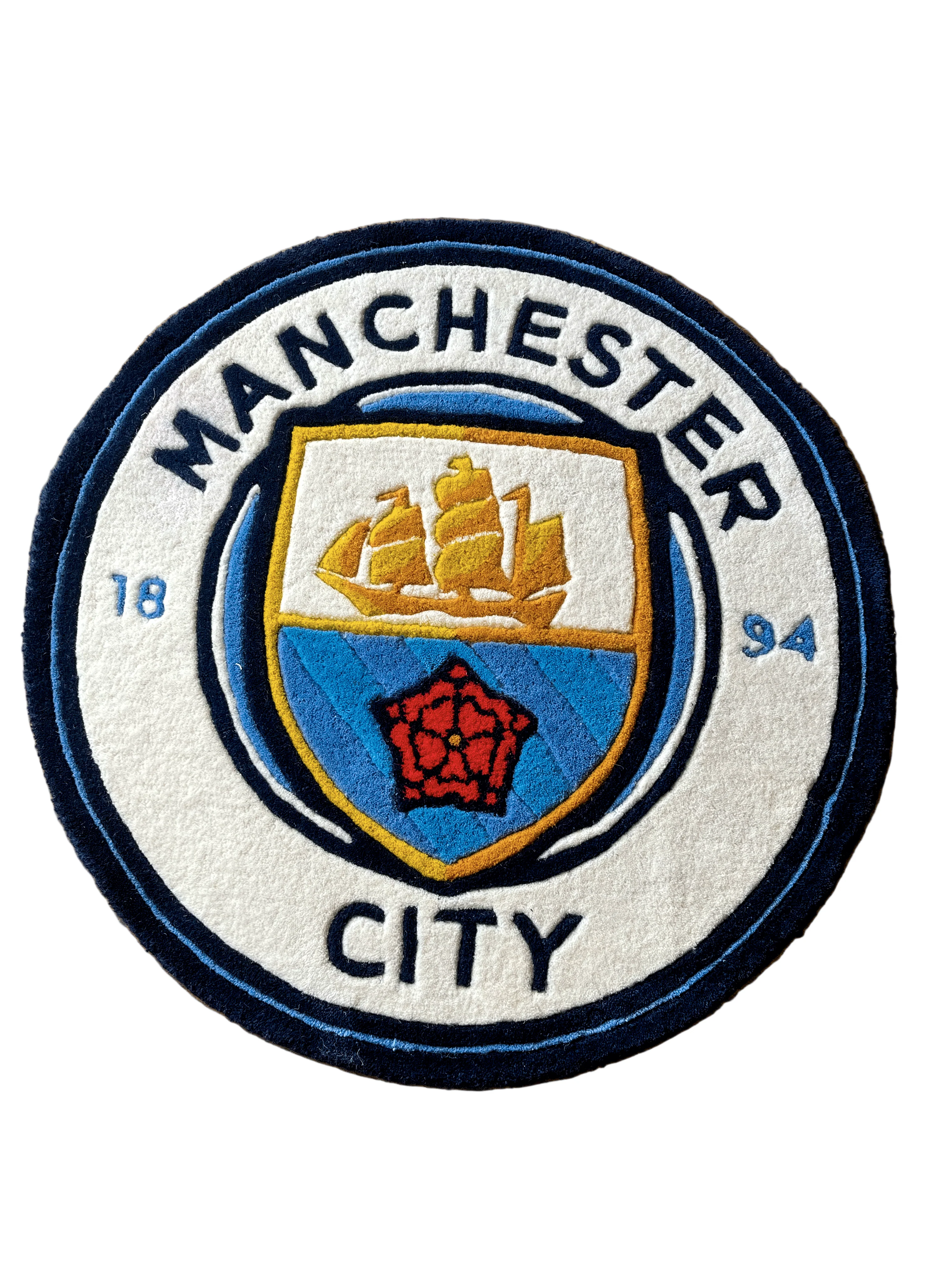 Man City fan Art Custom Rug
