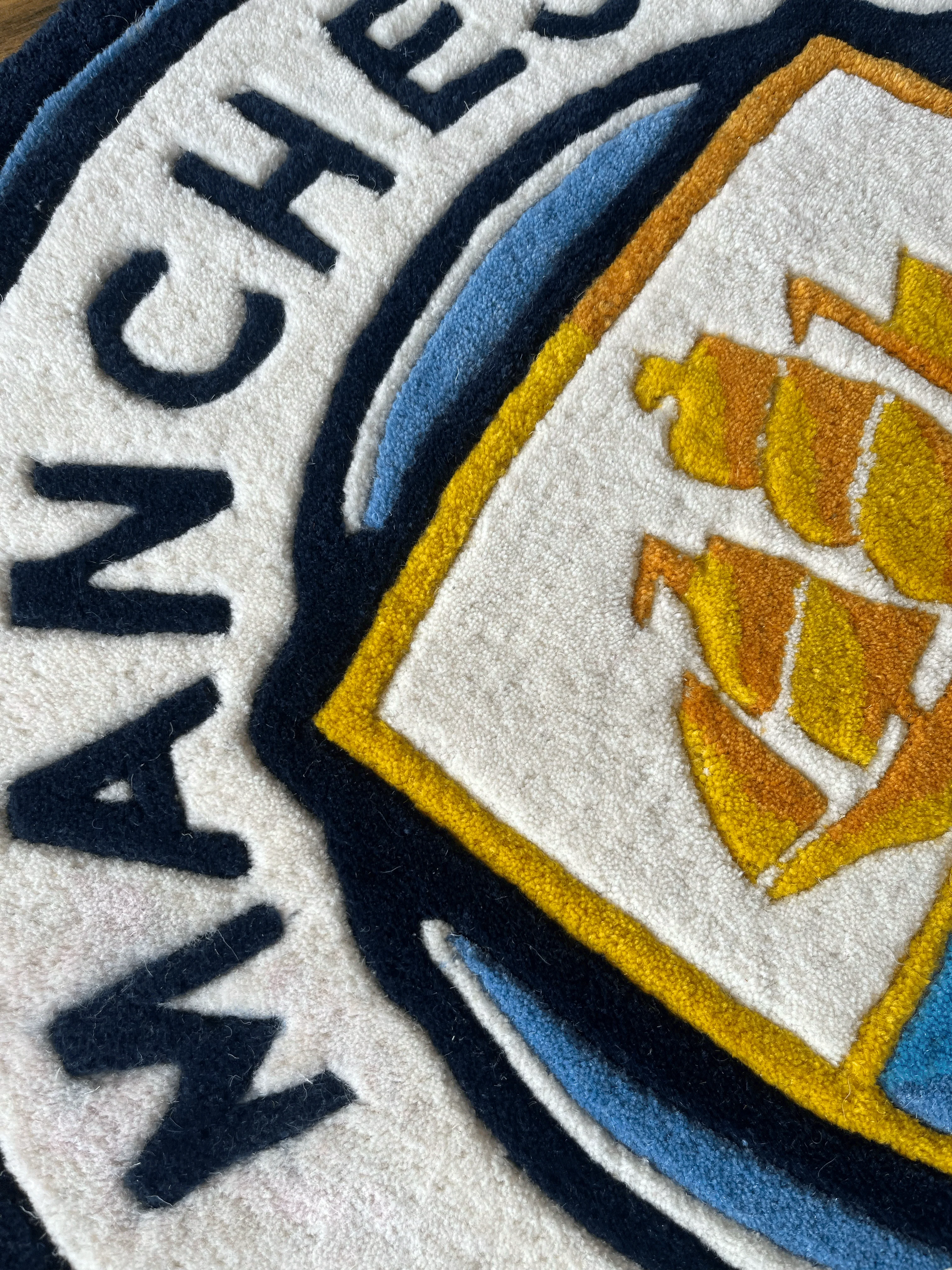 Man City fan Art Custom Rug - Image 4