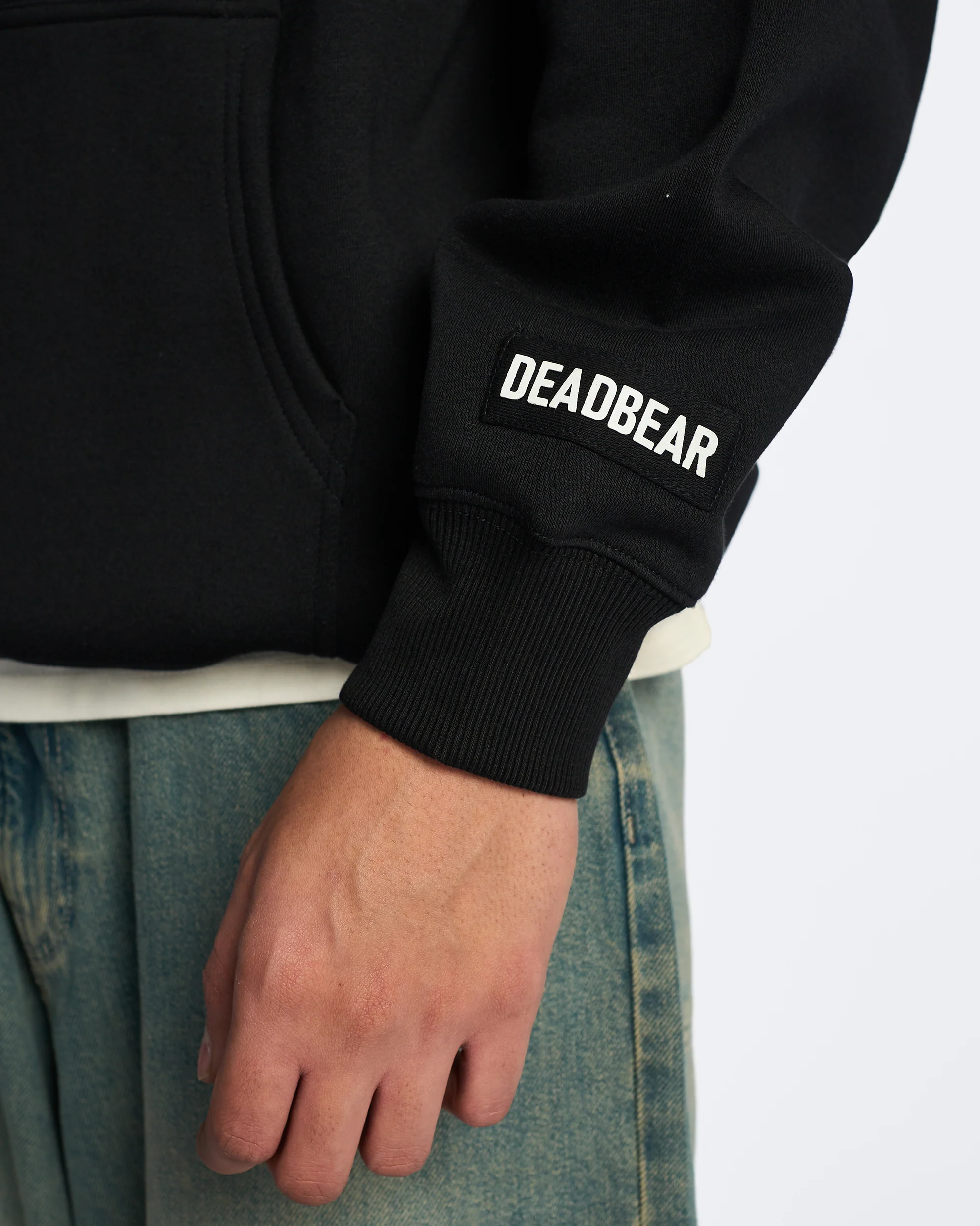 Mandala Hoodie Black - Image 6