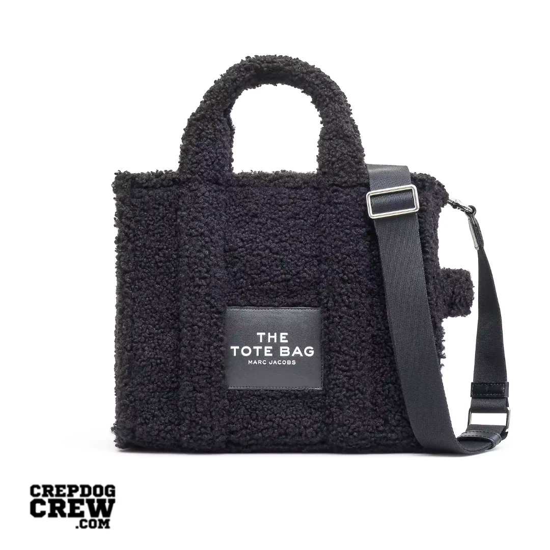 Marc Jacobs The Teddy Medium Tote Bag BLACK