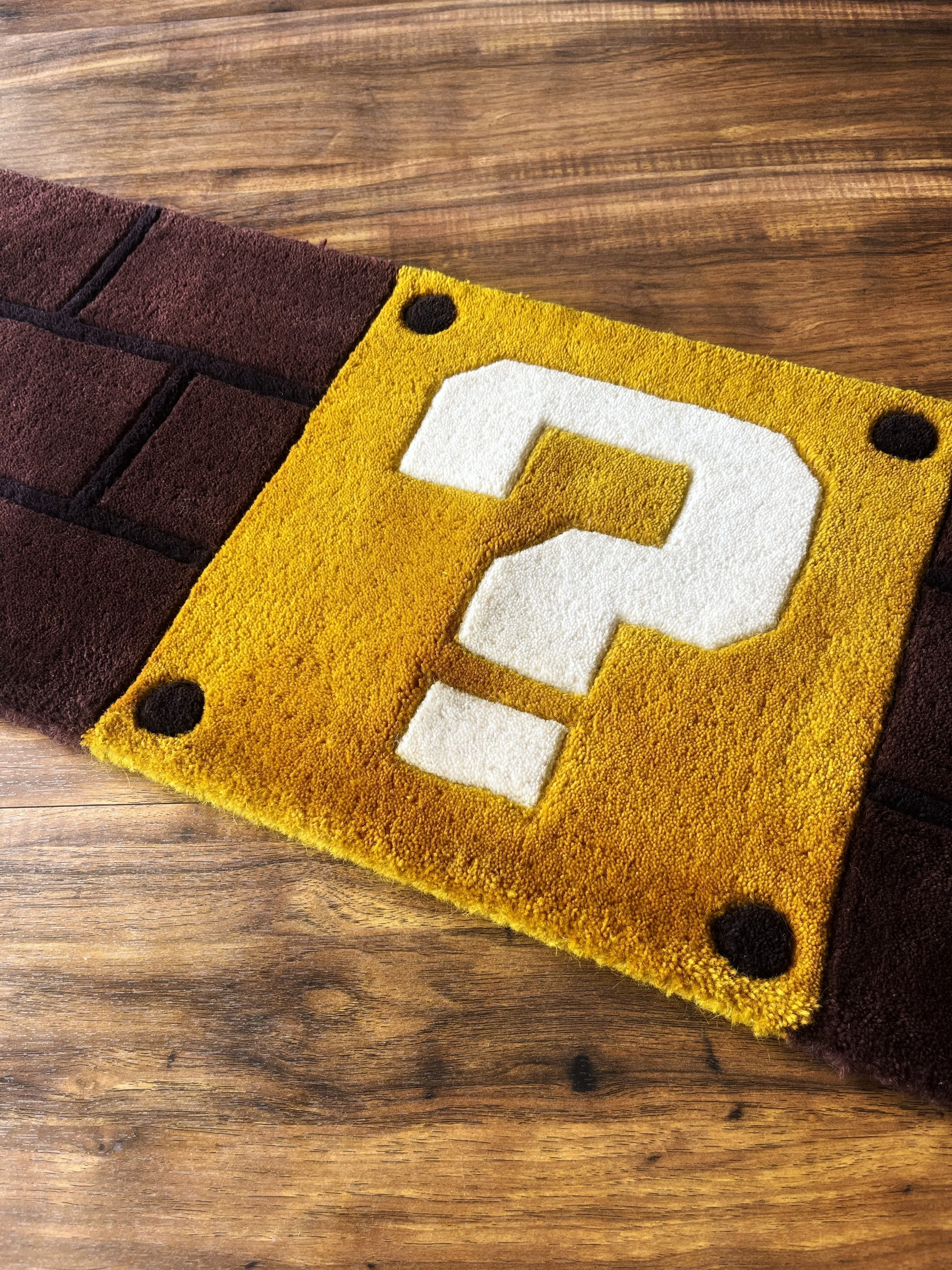 Mario Block  Custom Rug - Image 3