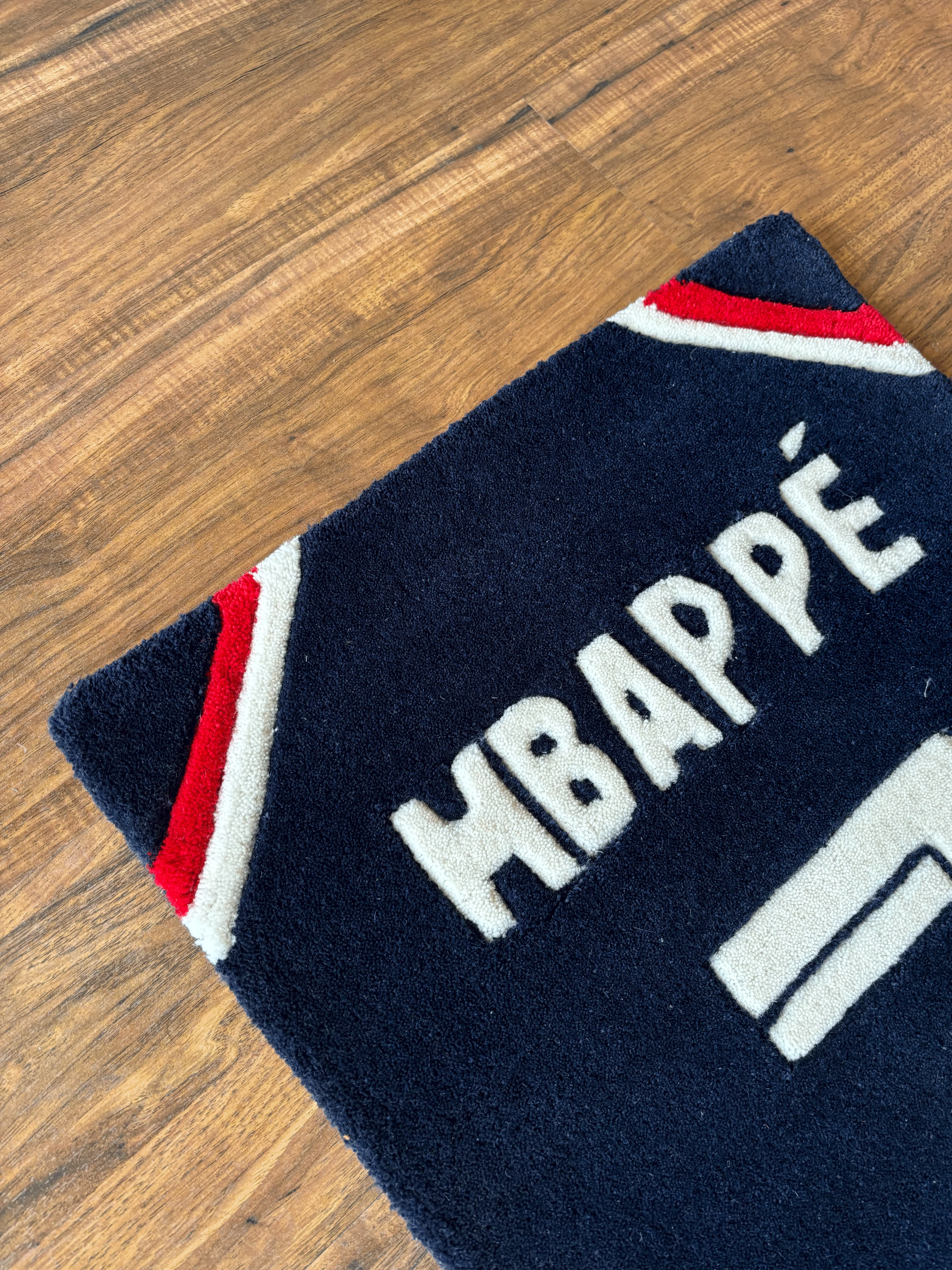 Mbappé PSG jersey Custom Rug - Image 4