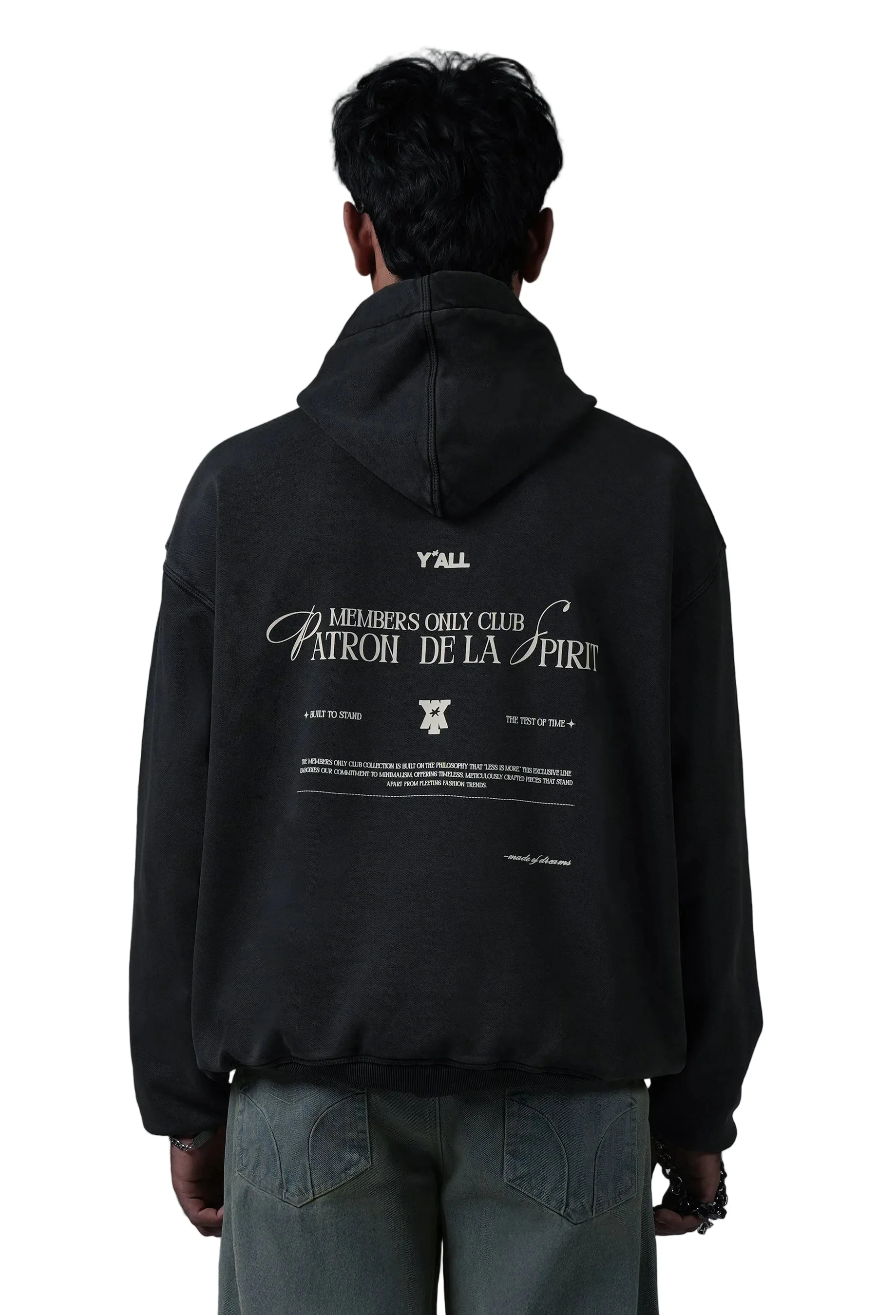 MEMBERS ONLY CLUB 2026 - HOODIE ACID WASH - Image 3