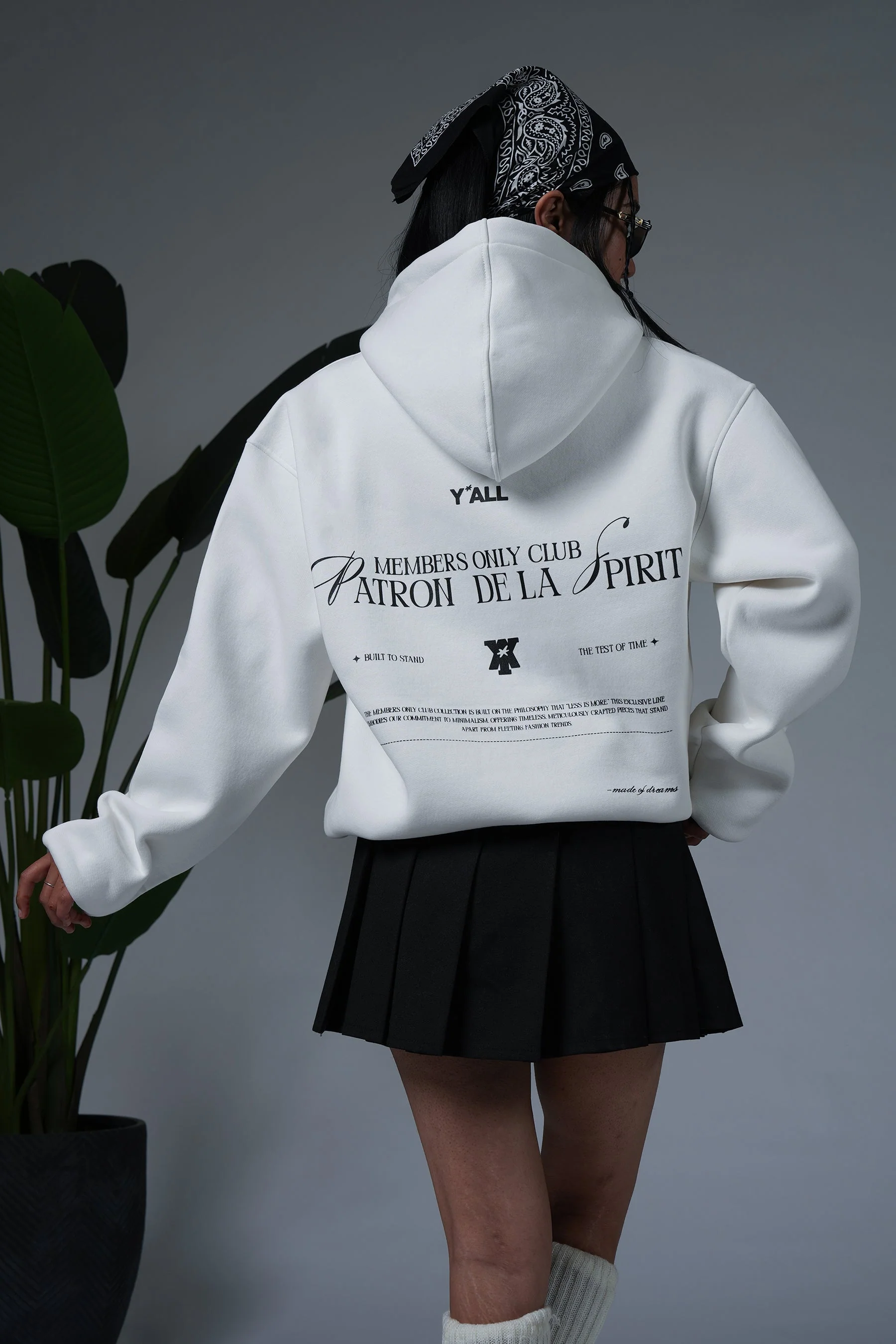 MEMBERS ONLY CLUB 2026 - HOODIE OFF WHITE - Image 11