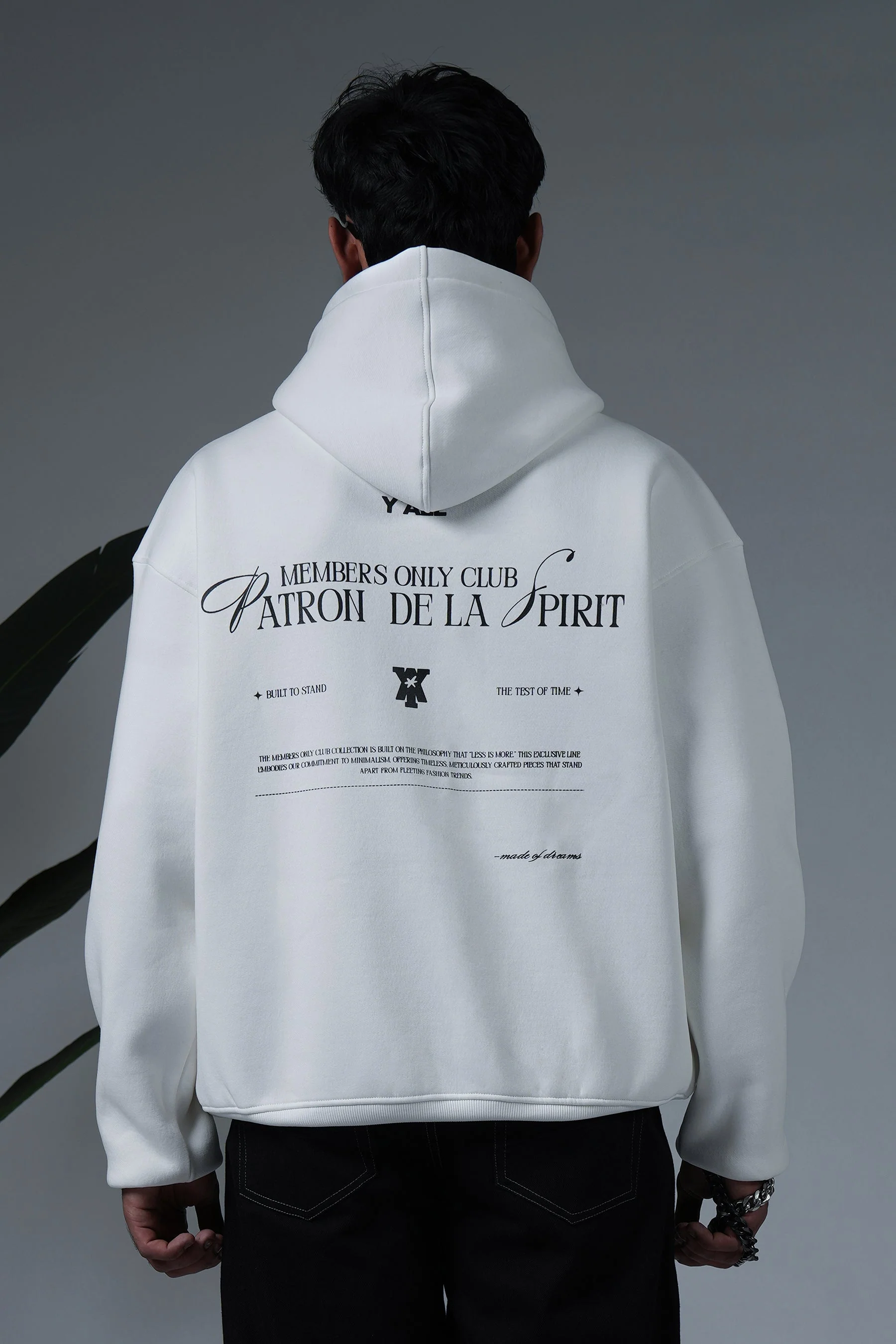 MEMBERS ONLY CLUB 2026 - HOODIE OFF WHITE - Image 2