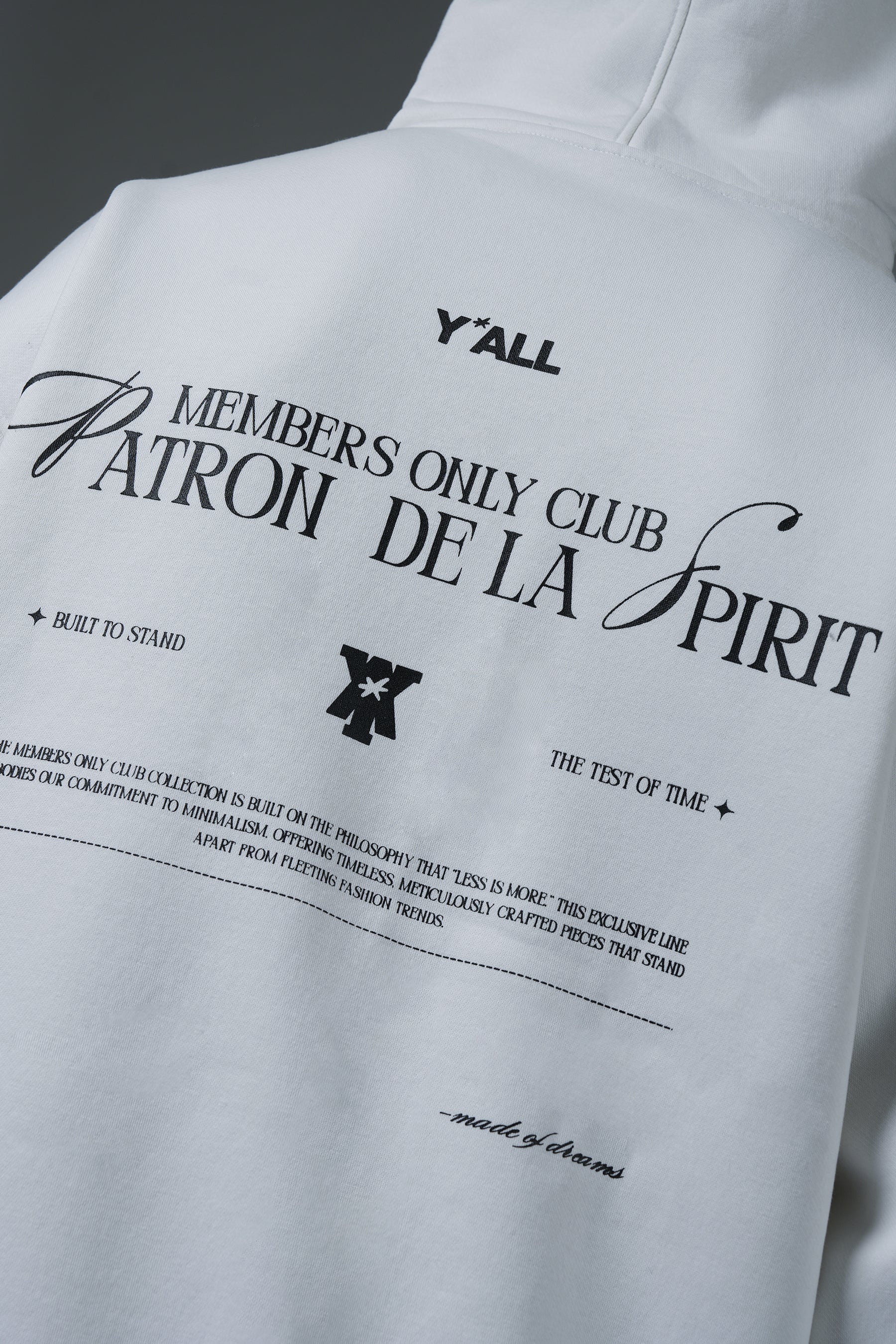 MEMBERS ONLY CLUB 2026 - HOODIE OFF WHITE - Image 6