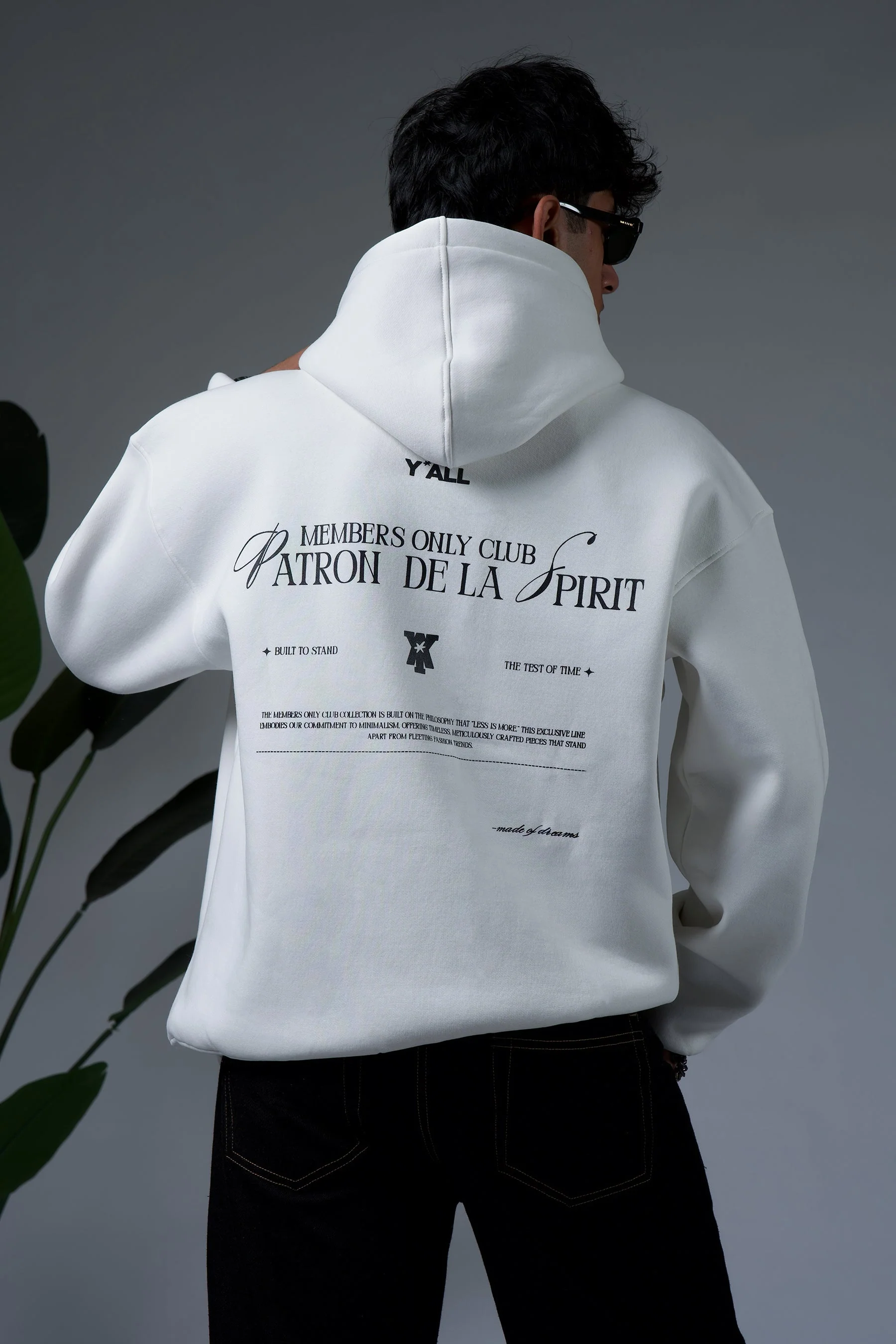MEMBERS ONLY CLUB 2026 - HOODIE OFF WHITE - Image 8