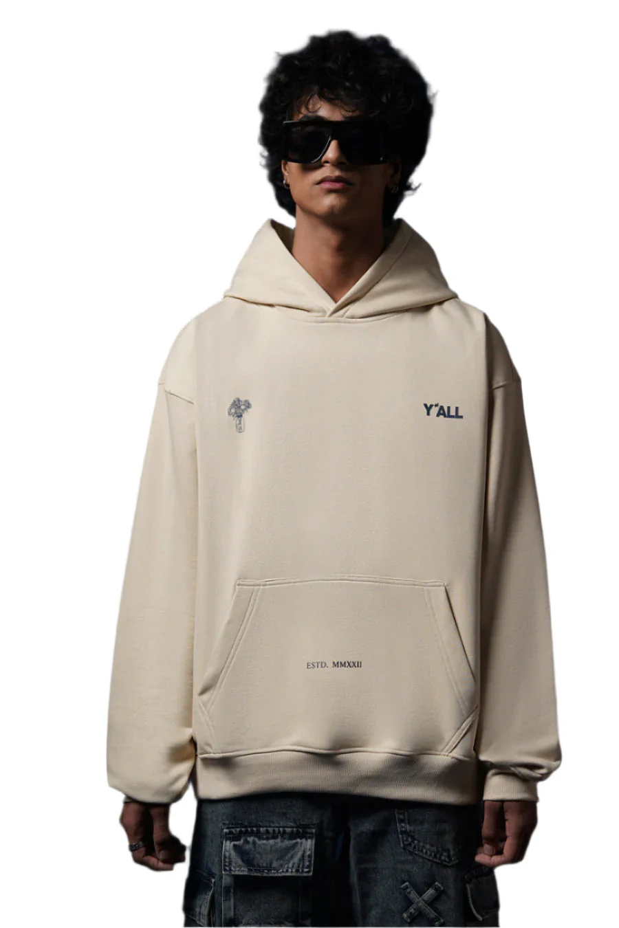 MEMBERS ONLY CLUB – HEIRLOOM TINTED BEIGE HOODIE - Image 2