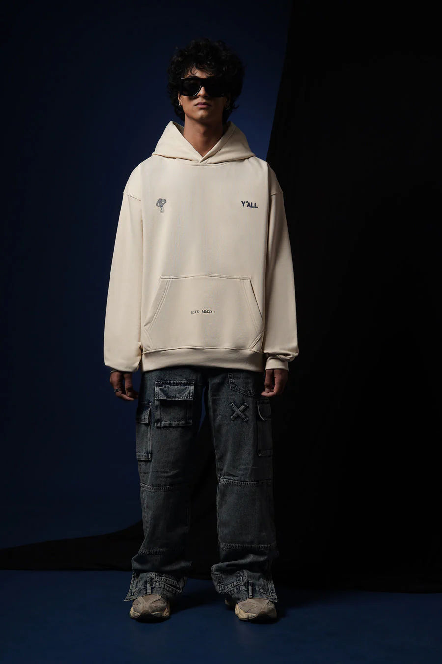 MEMBERS ONLY CLUB – HEIRLOOM TINTED BEIGE HOODIE - Image 3
