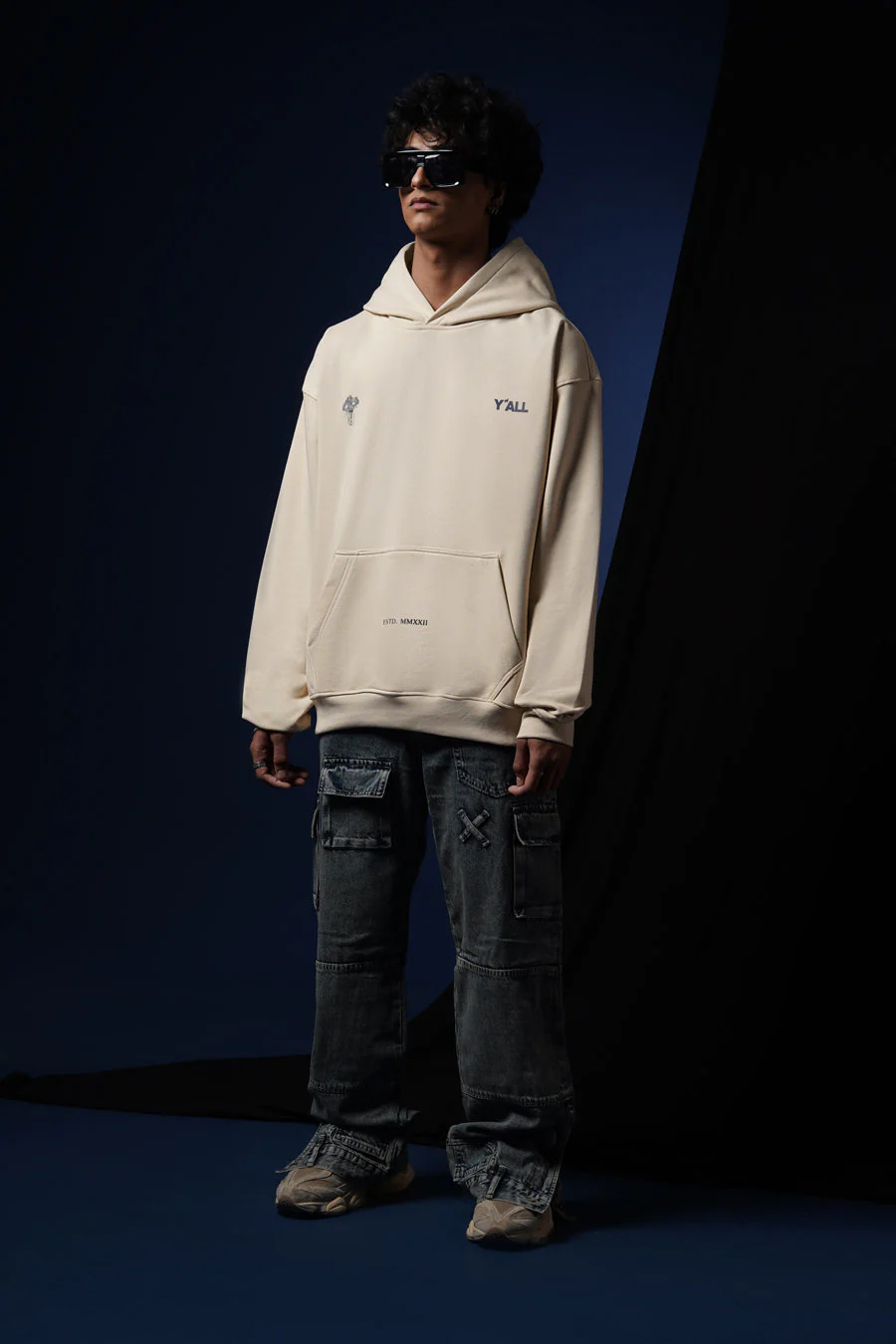 MEMBERS ONLY CLUB – HEIRLOOM TINTED BEIGE HOODIE - Image 4