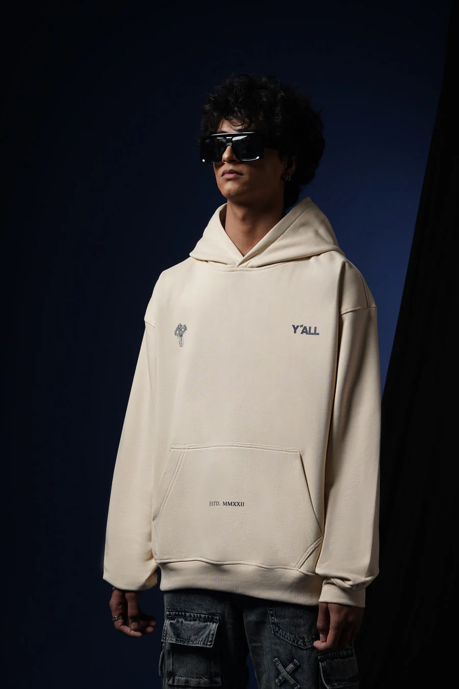 MEMBERS ONLY CLUB – HEIRLOOM TINTED BEIGE HOODIE - Image 5