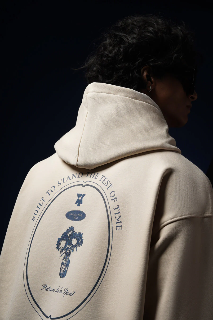 MEMBERS ONLY CLUB – HEIRLOOM TINTED BEIGE HOODIE - Image 8