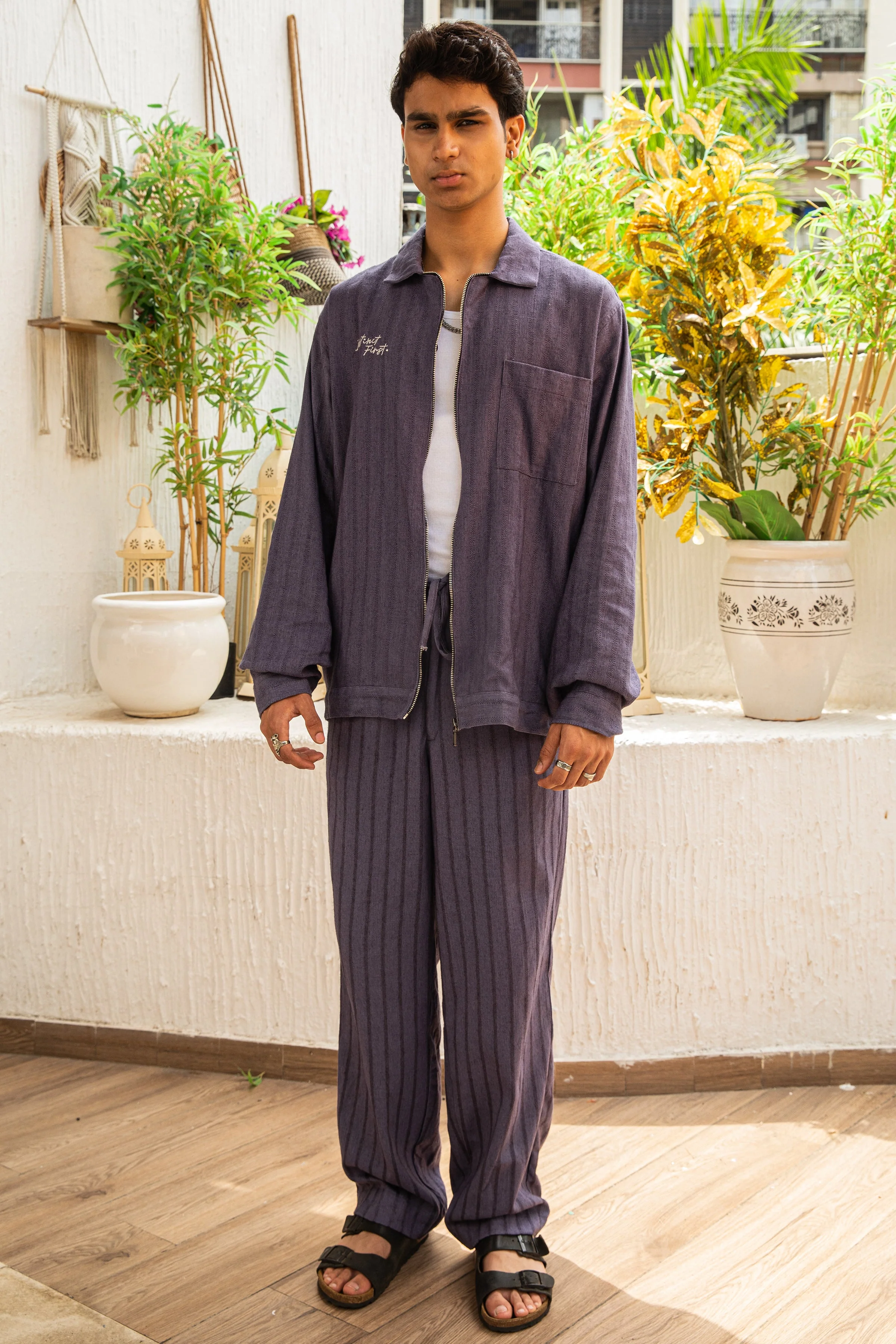 Midnight Jacket-(Blue) - Image 2