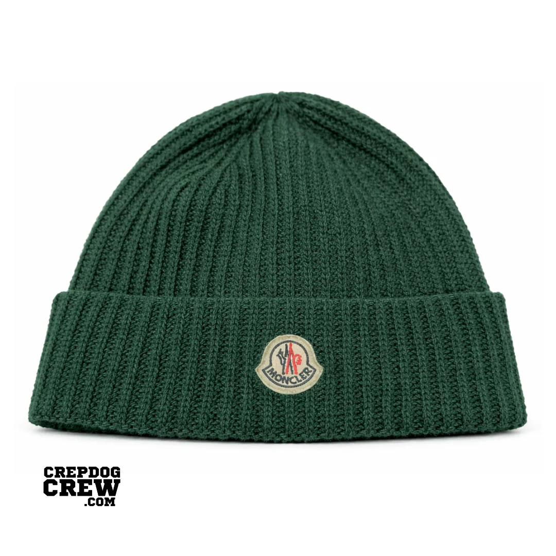 MONCLER BERRETTO TRICOT BEANIE GREEN