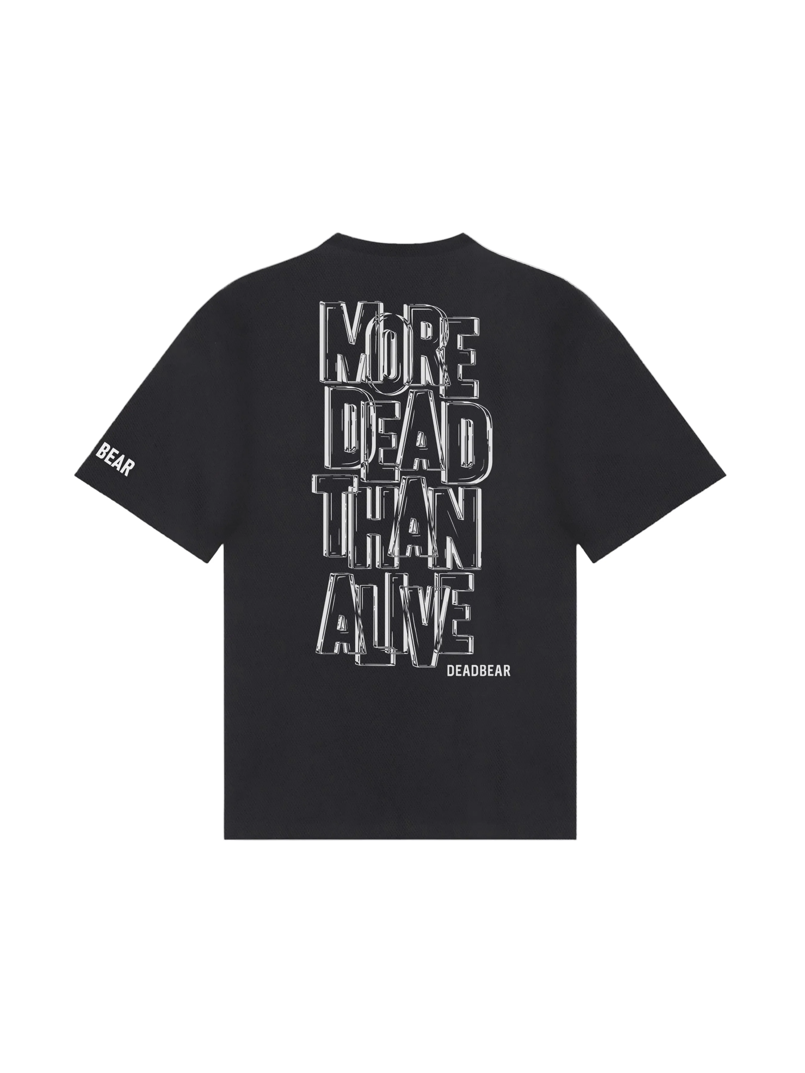 More Dead Than Alive Black Tee